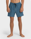 Billabong Lineup Solid Layback 16 Trunks - Real Teal