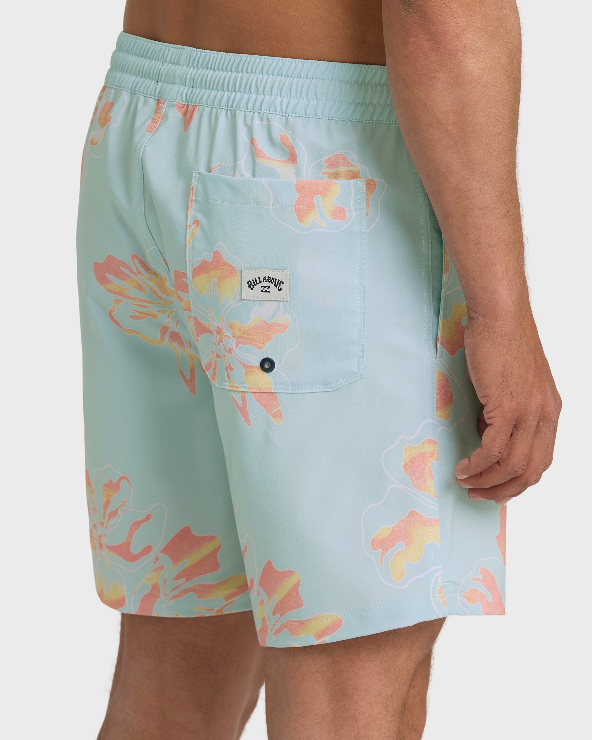 Billabong Seventy Three Layback 16 Trunks - Dusty Blue