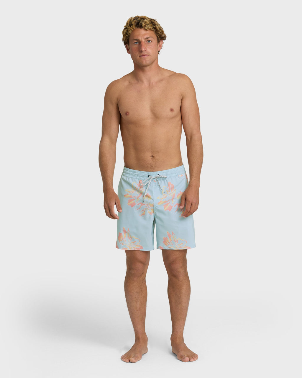 Billabong Seventy Three Layback 16 Trunks - Dusty Blue