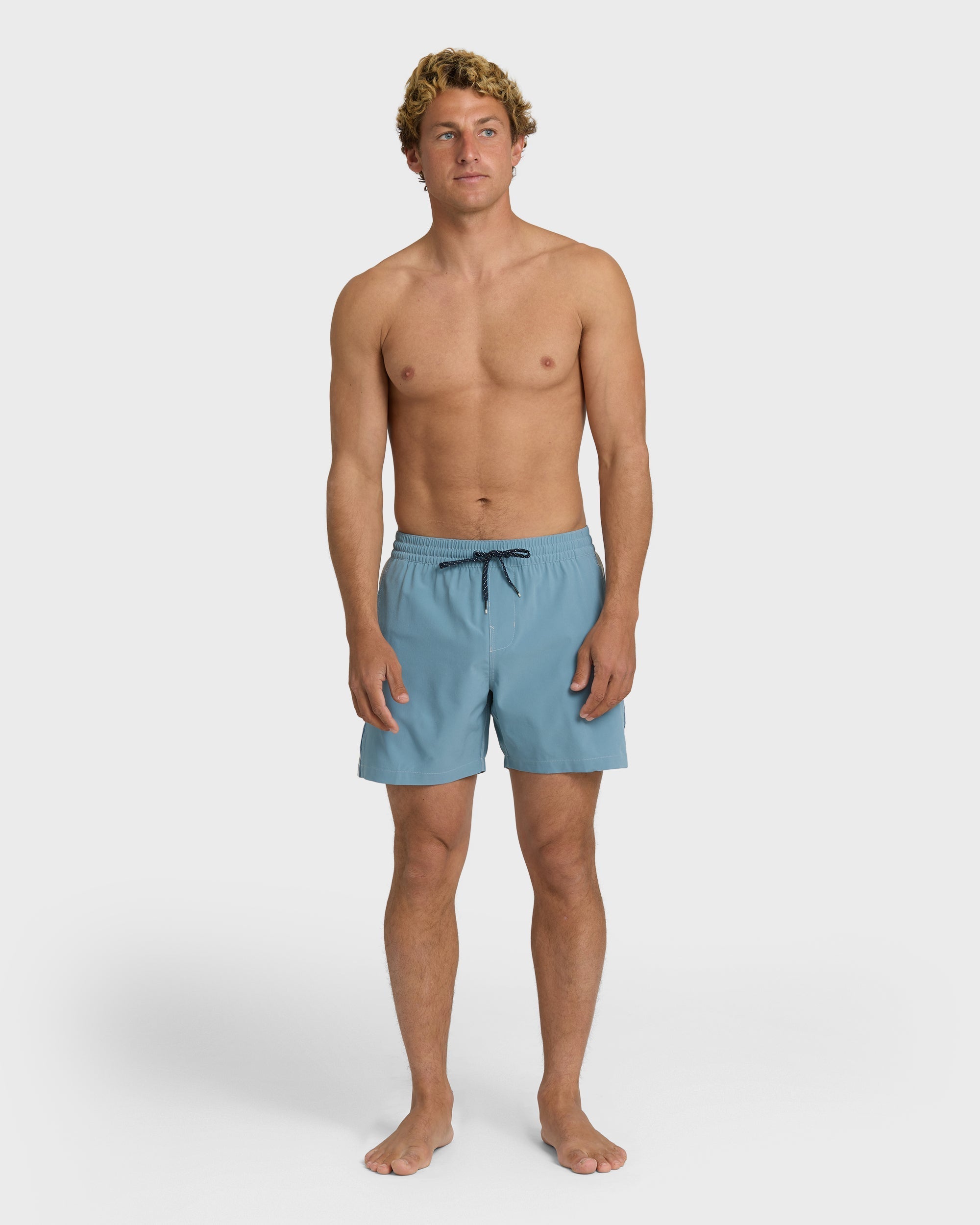 Billabong Dbah Panel Layback 16 Trunks - Blue Fog