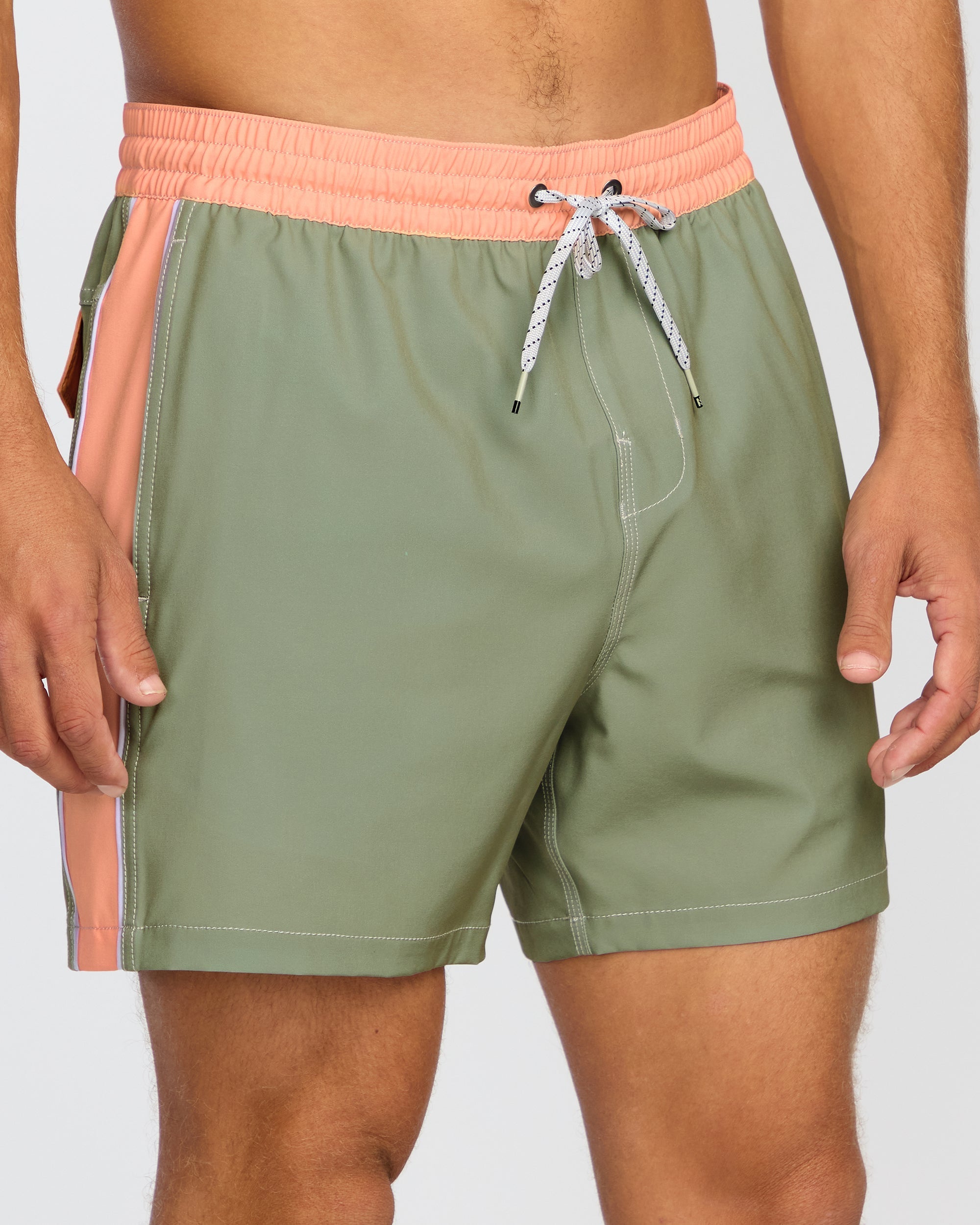 Billabong Dbah Panel Laybacks Swim Trunk - Green Ash