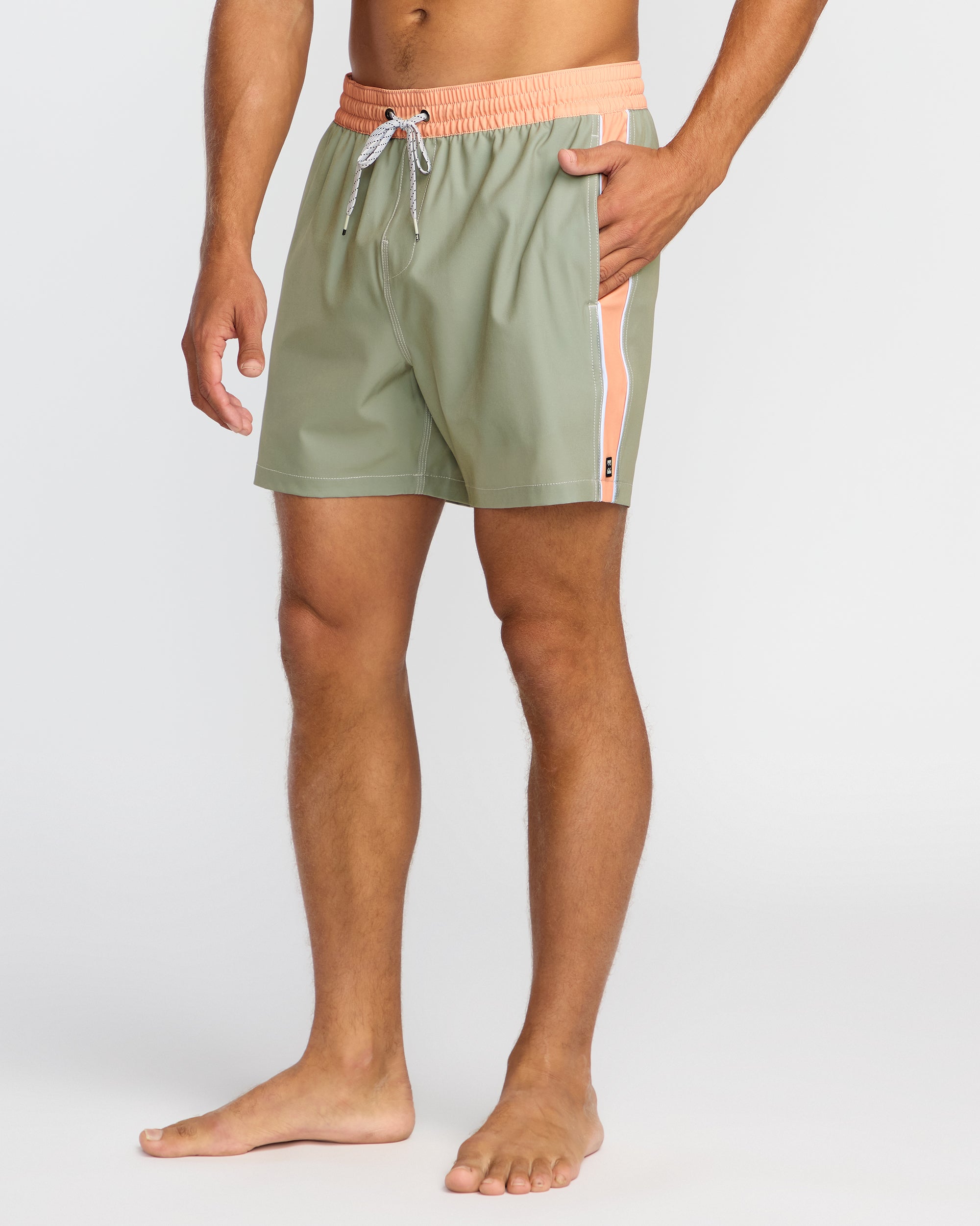 Billabong Dbah Panel Laybacks Swim Trunk - Green Ash