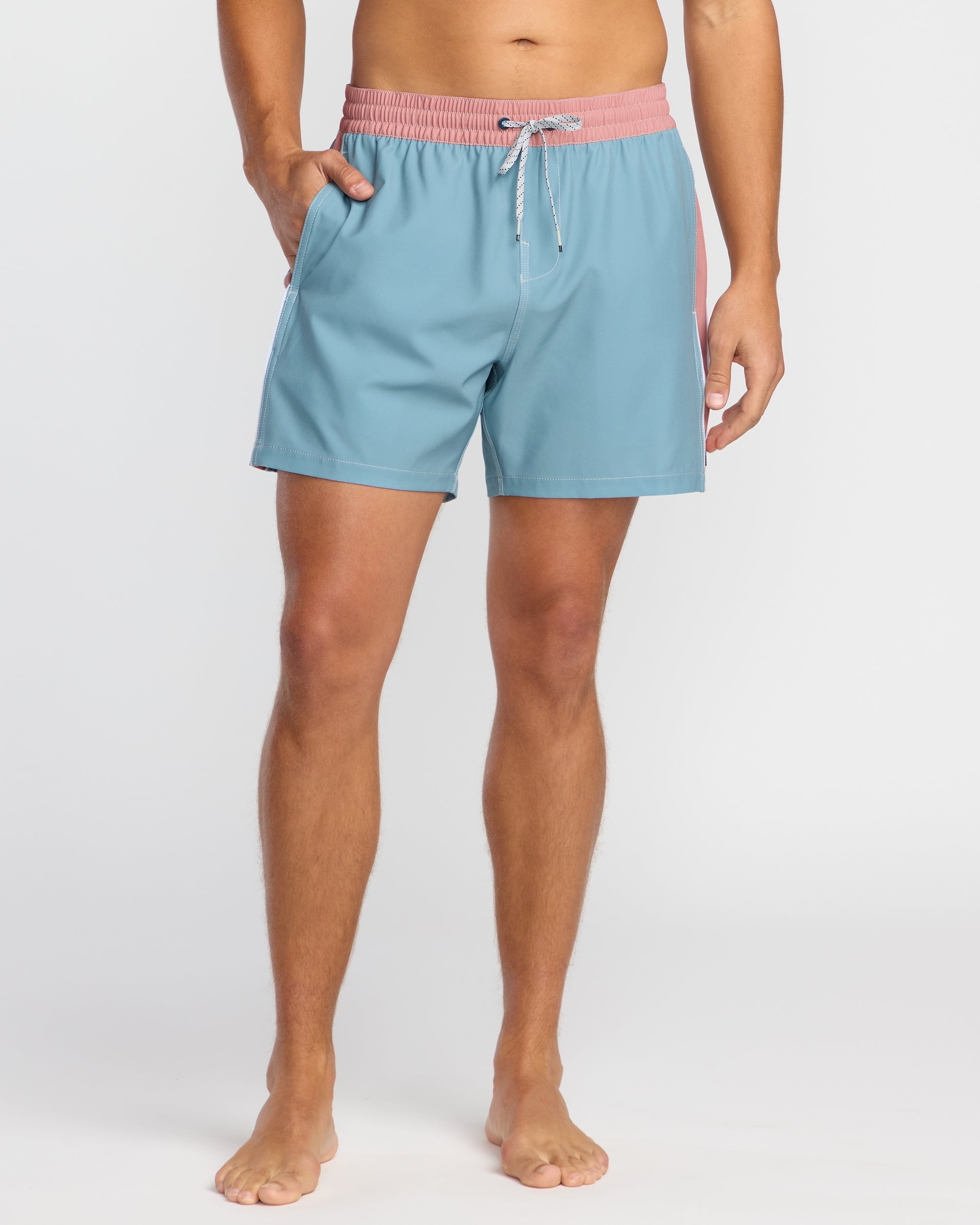 Billabong Dbah Panel Laybacks Swim Trunk - Washed Blue