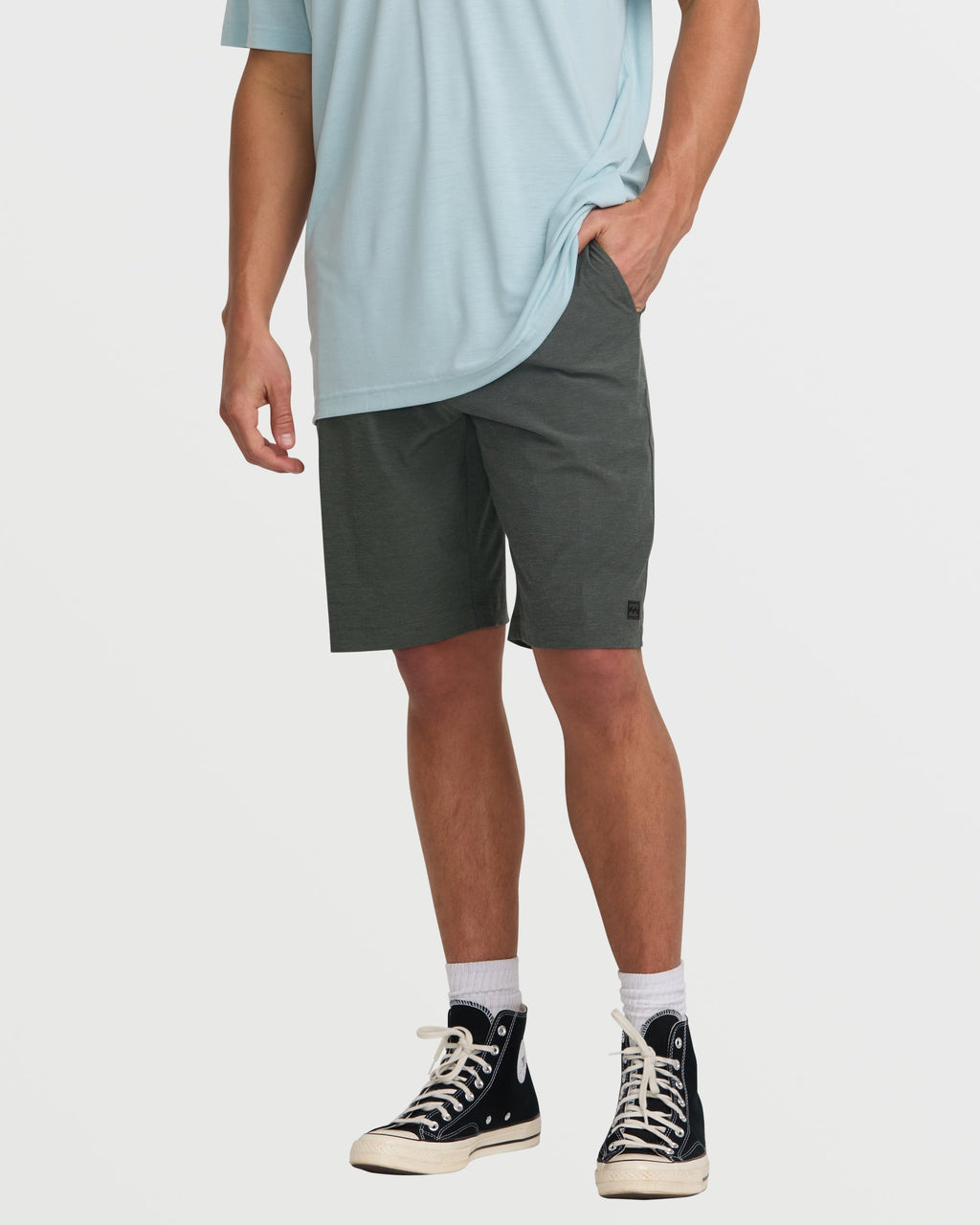 Billabong Crossfire Submersible 21 Hybrid Shorts - Asphalt