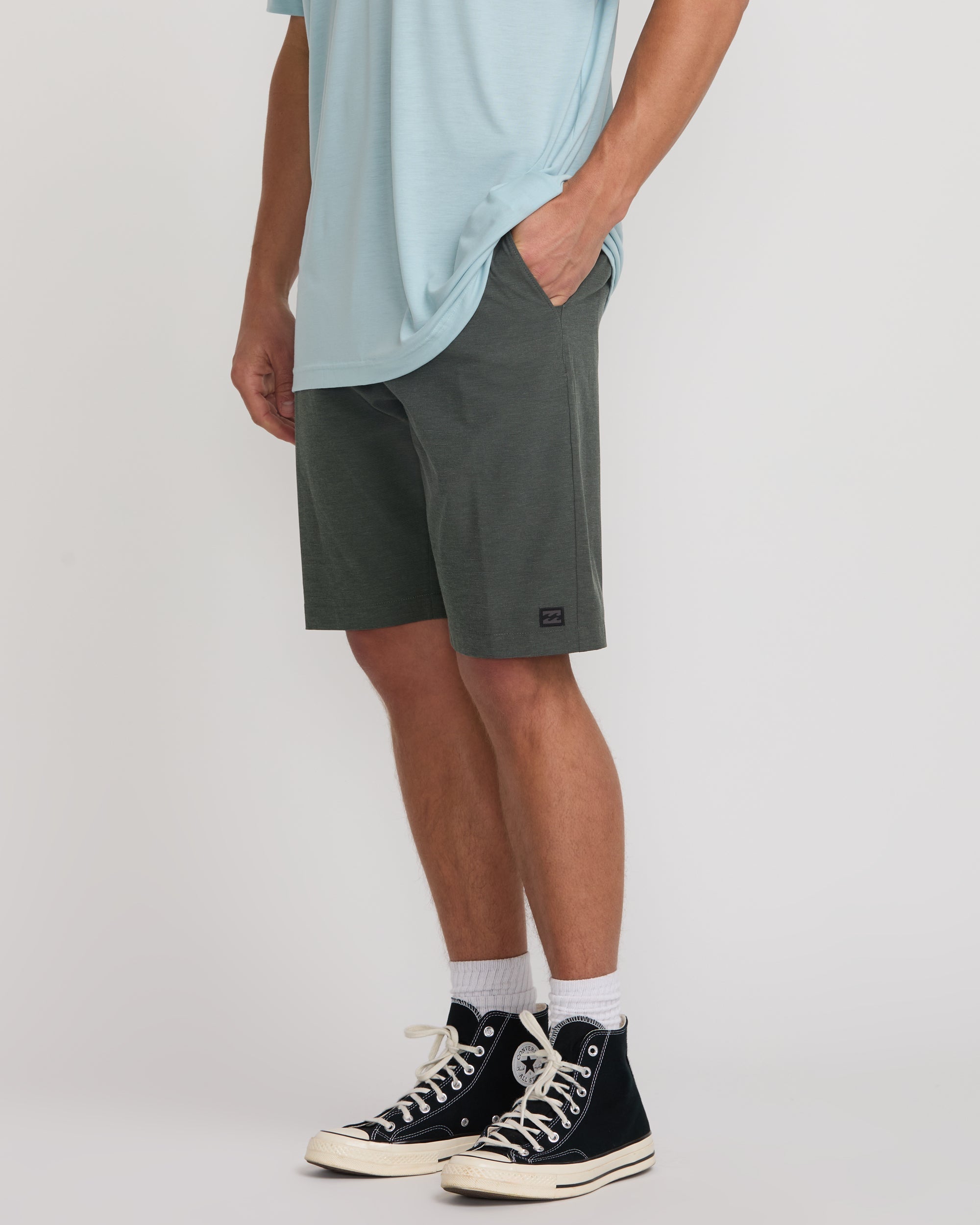 Billabong Crossfire Submersible 21 Hybrid Shorts - Asphalt
