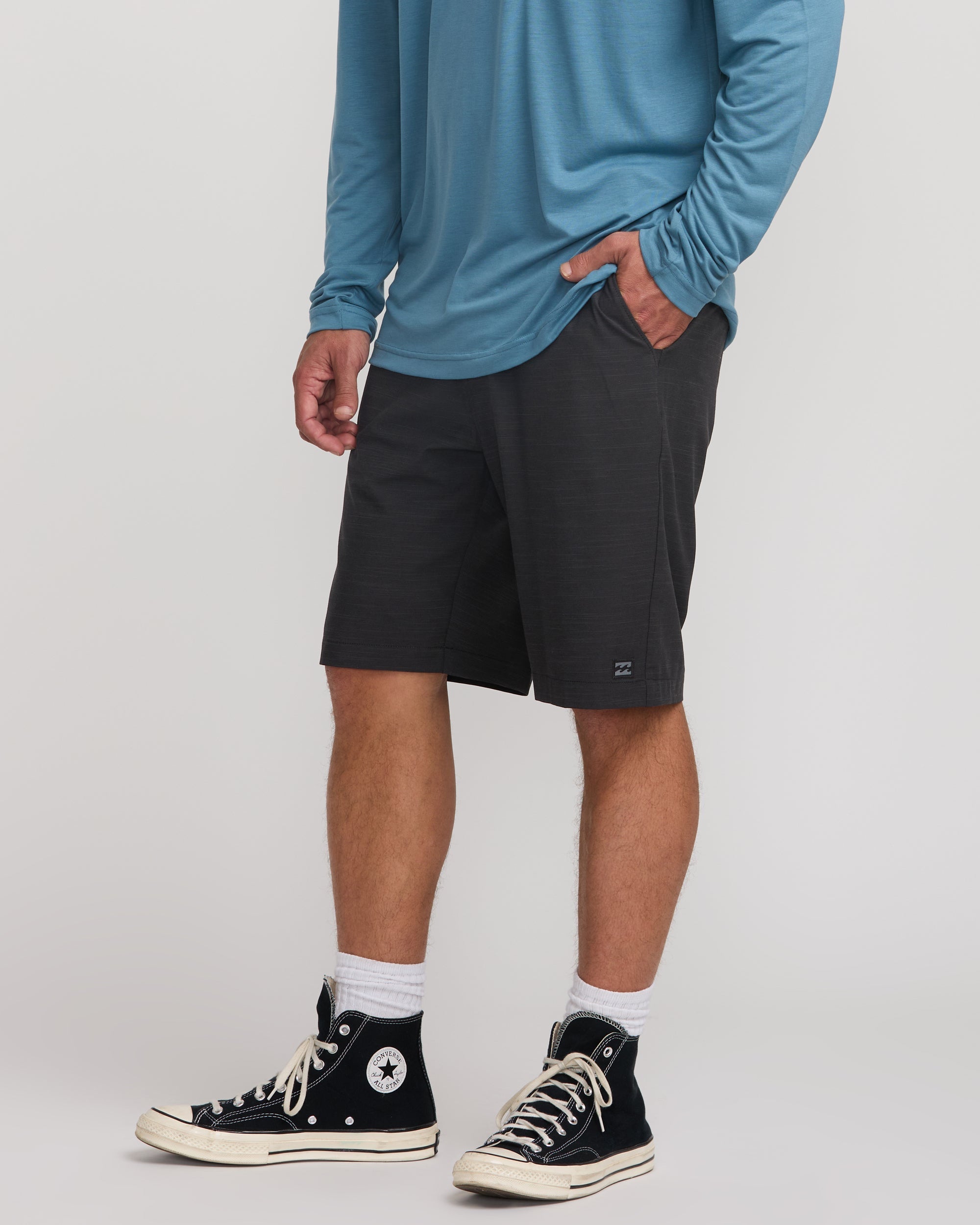 Billabong Crossfire Submersible 21 Hybrid Shorts - Black