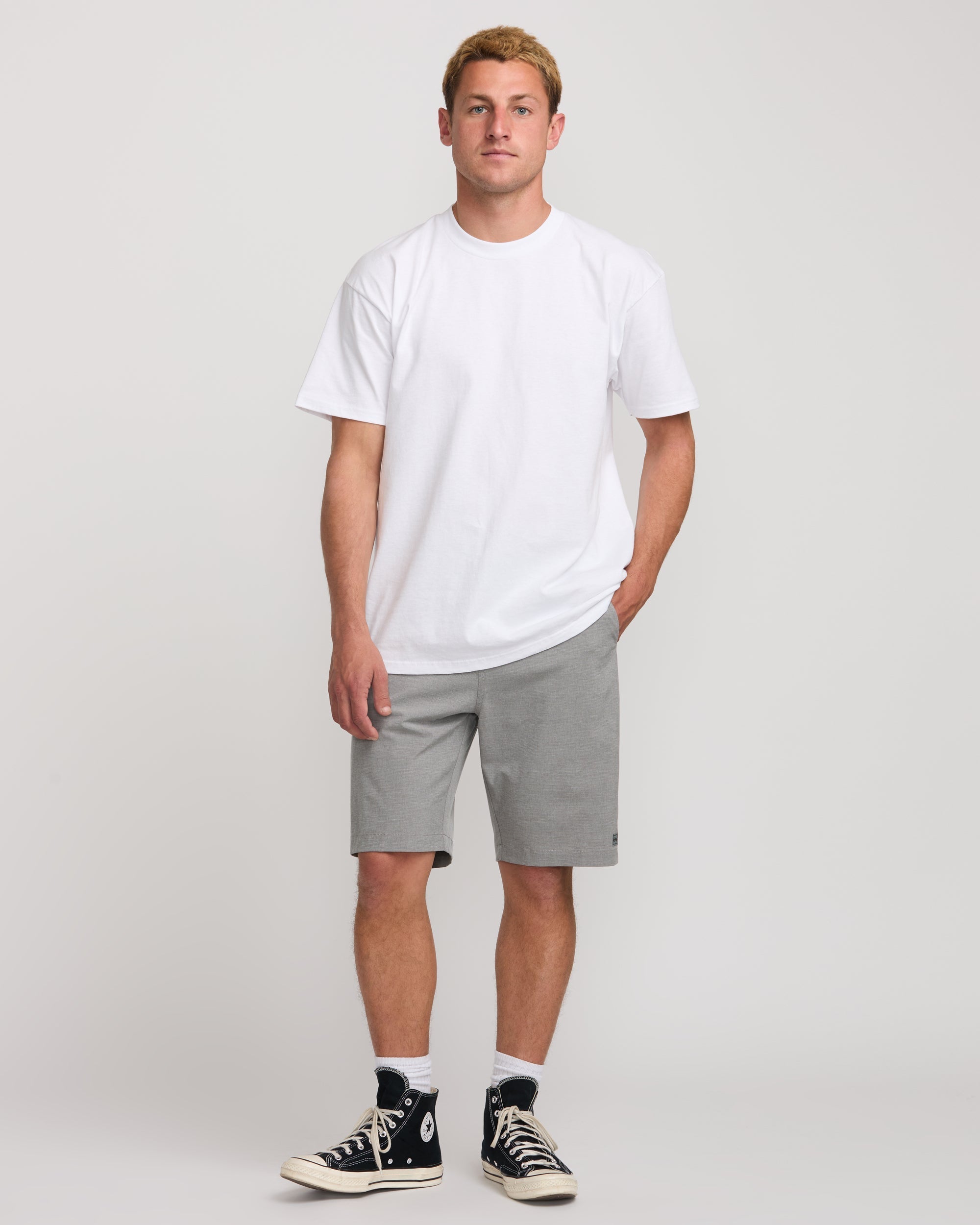 Billabong Crossfire Submersible 21 Hybrid Shorts - Gray