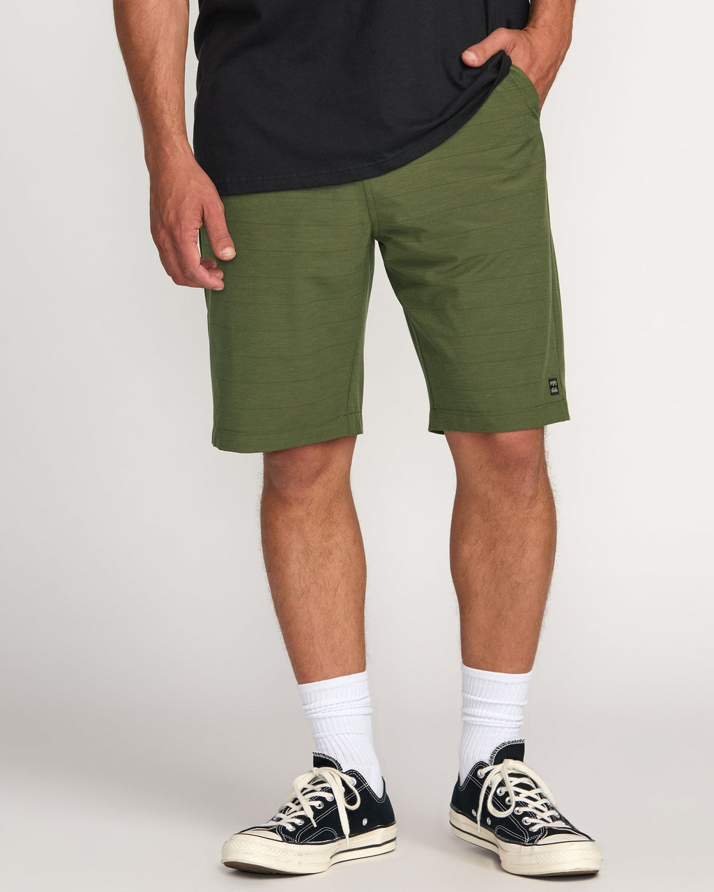 Billabong Crossfire Submersible 21 Hybrid Shorts - Olive