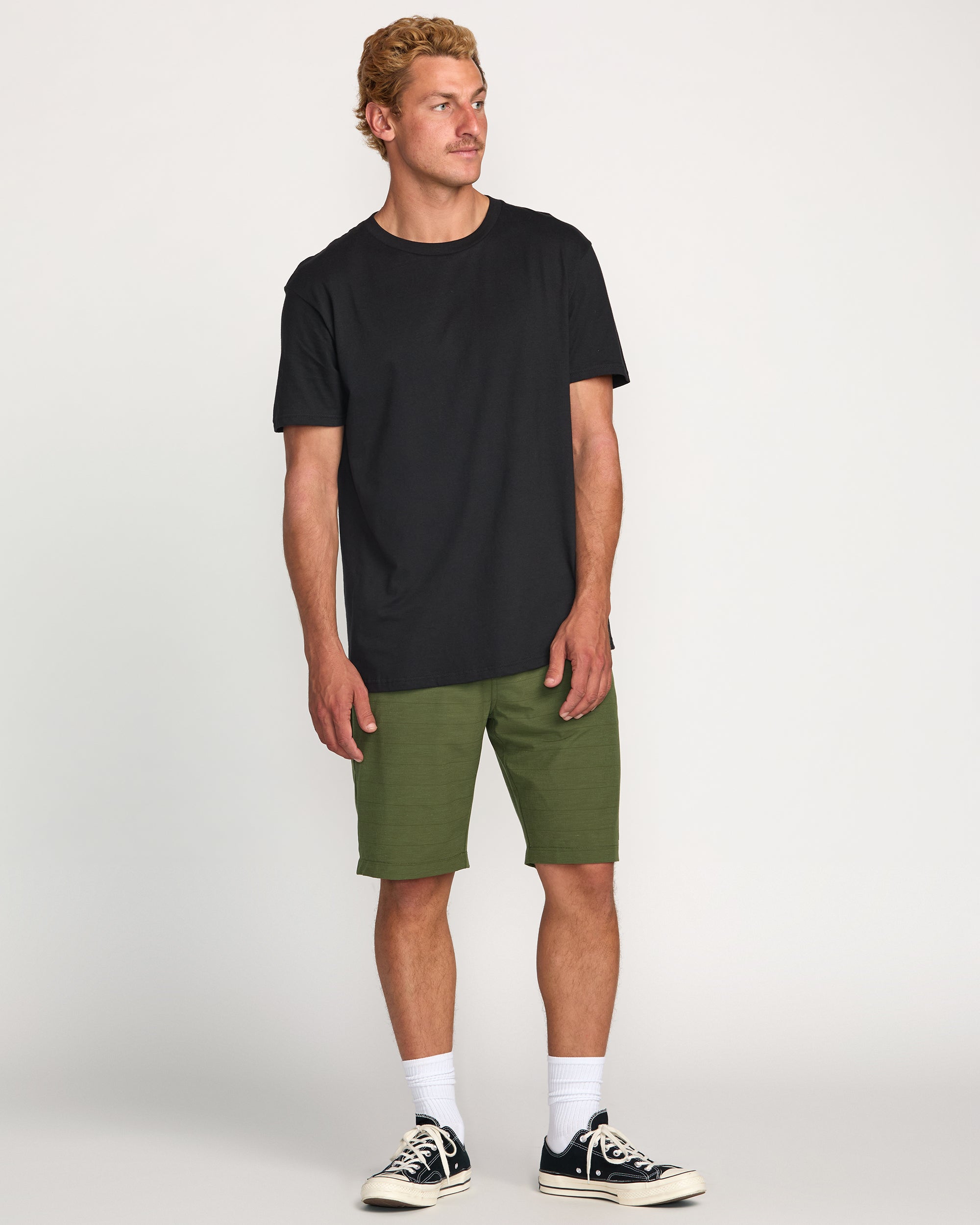 Billabong Crossfire Submersible 21 Hybrid Shorts - Olive