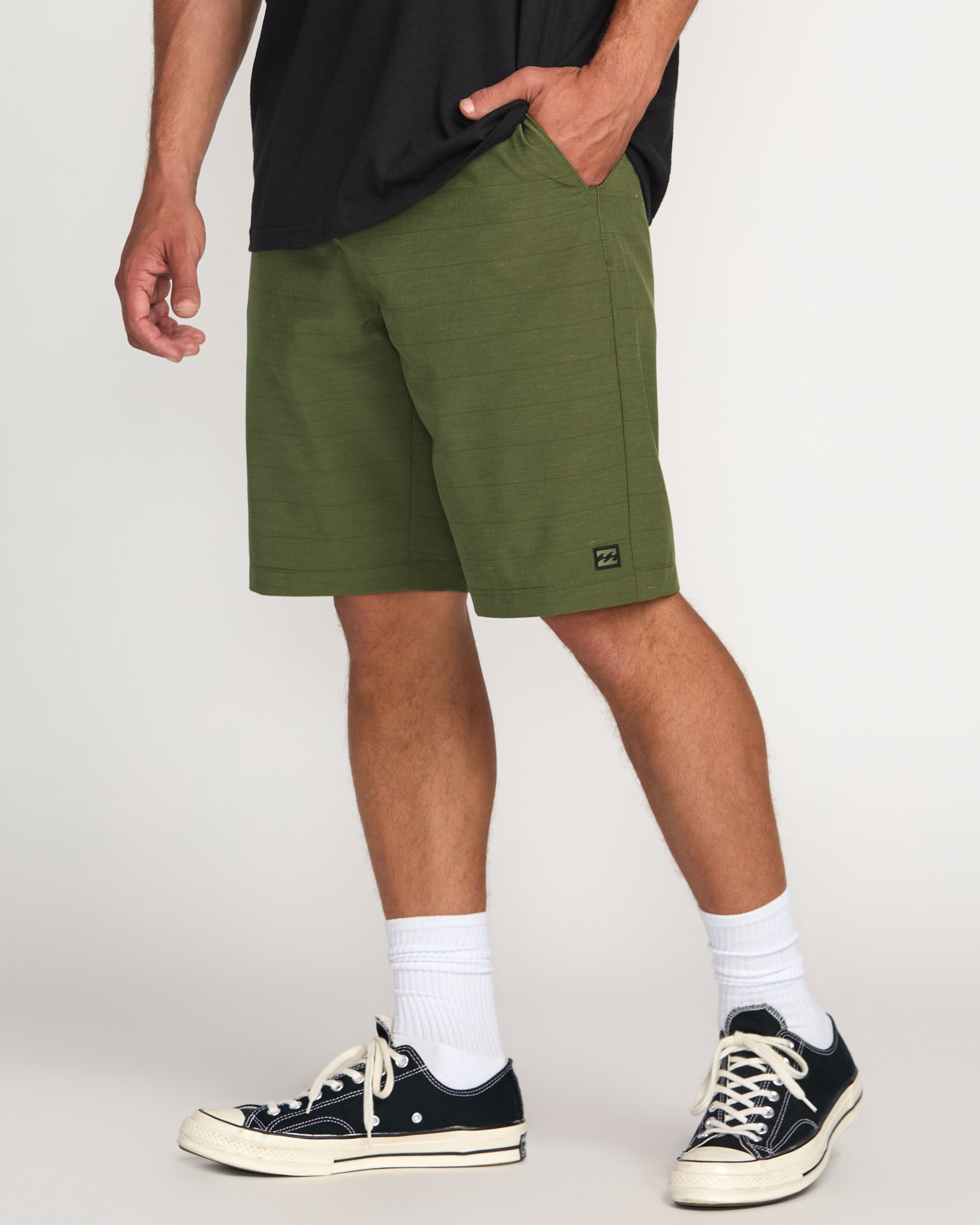 Billabong Crossfire Submersible 21 Hybrid Shorts - Olive