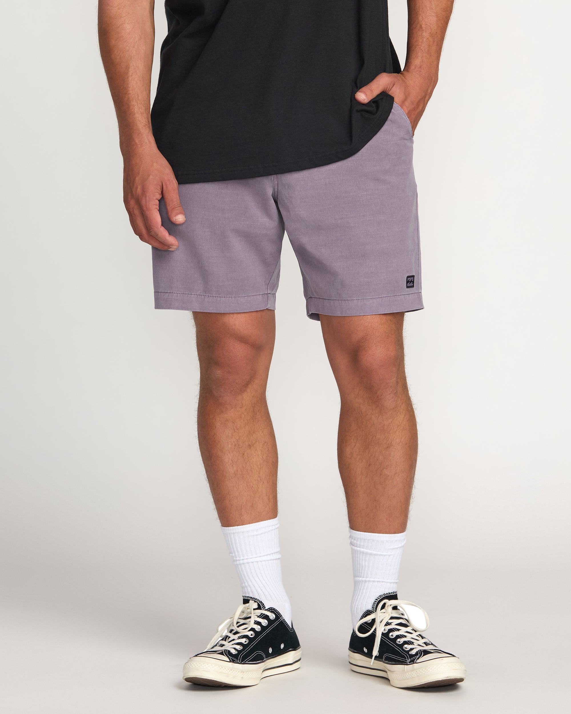 Billabong Crossfire Wave Wash Submersible 18 Hybrid Shorts - Light Purple