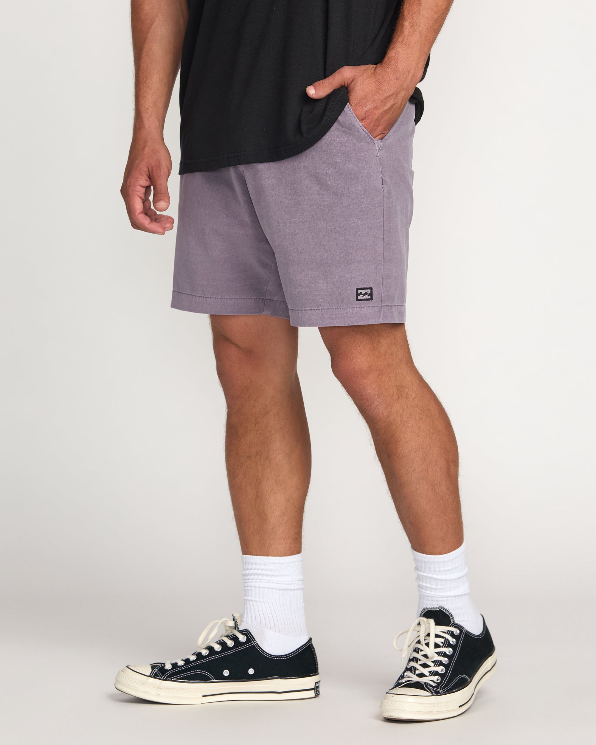 Billabong Crossfire Wave Wash Submersible 18 Hybrid Shorts - Light Purple