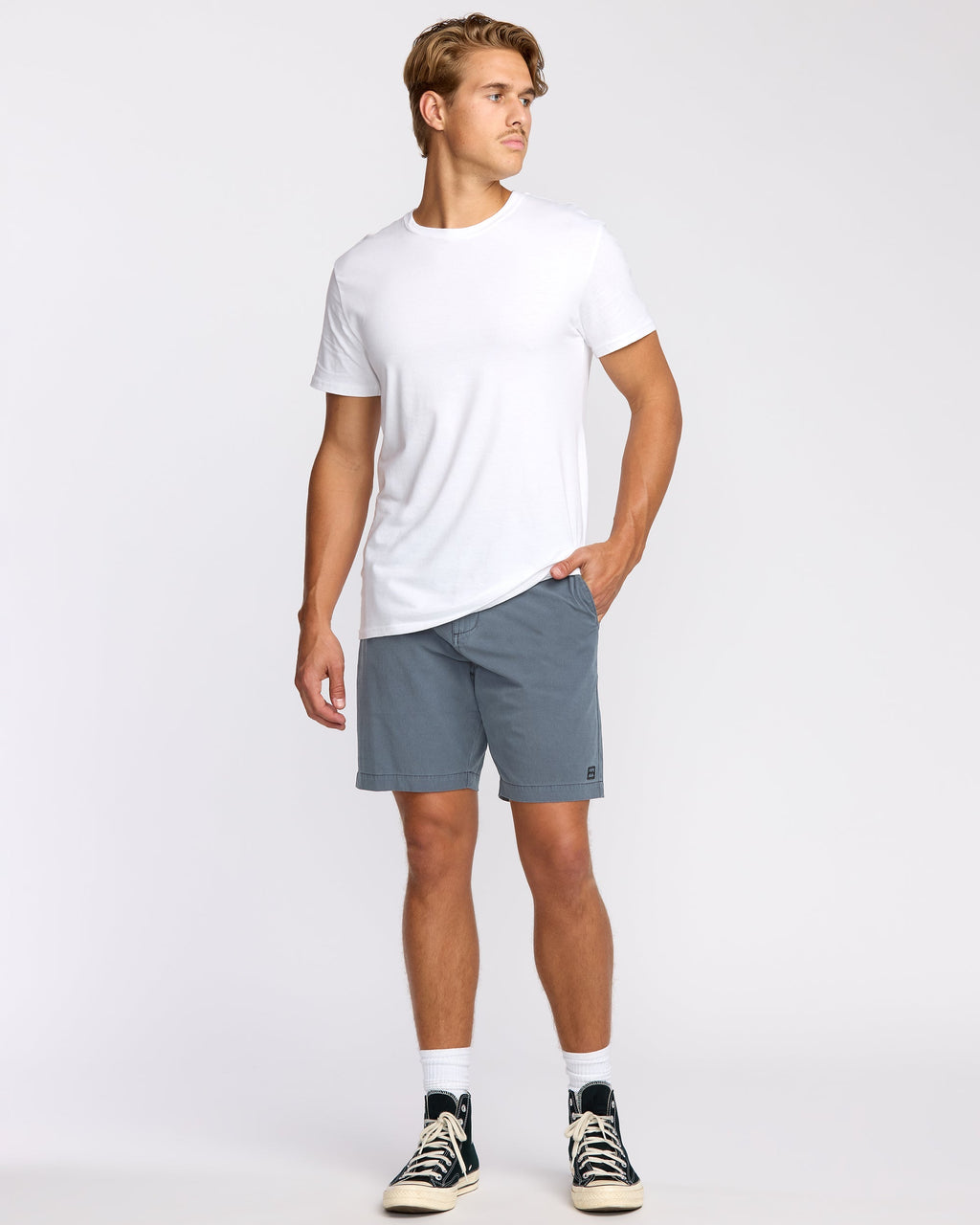 Billabong Crossfire Wave Wash Submersible 18 Hybrid Shorts - Midnight Blue