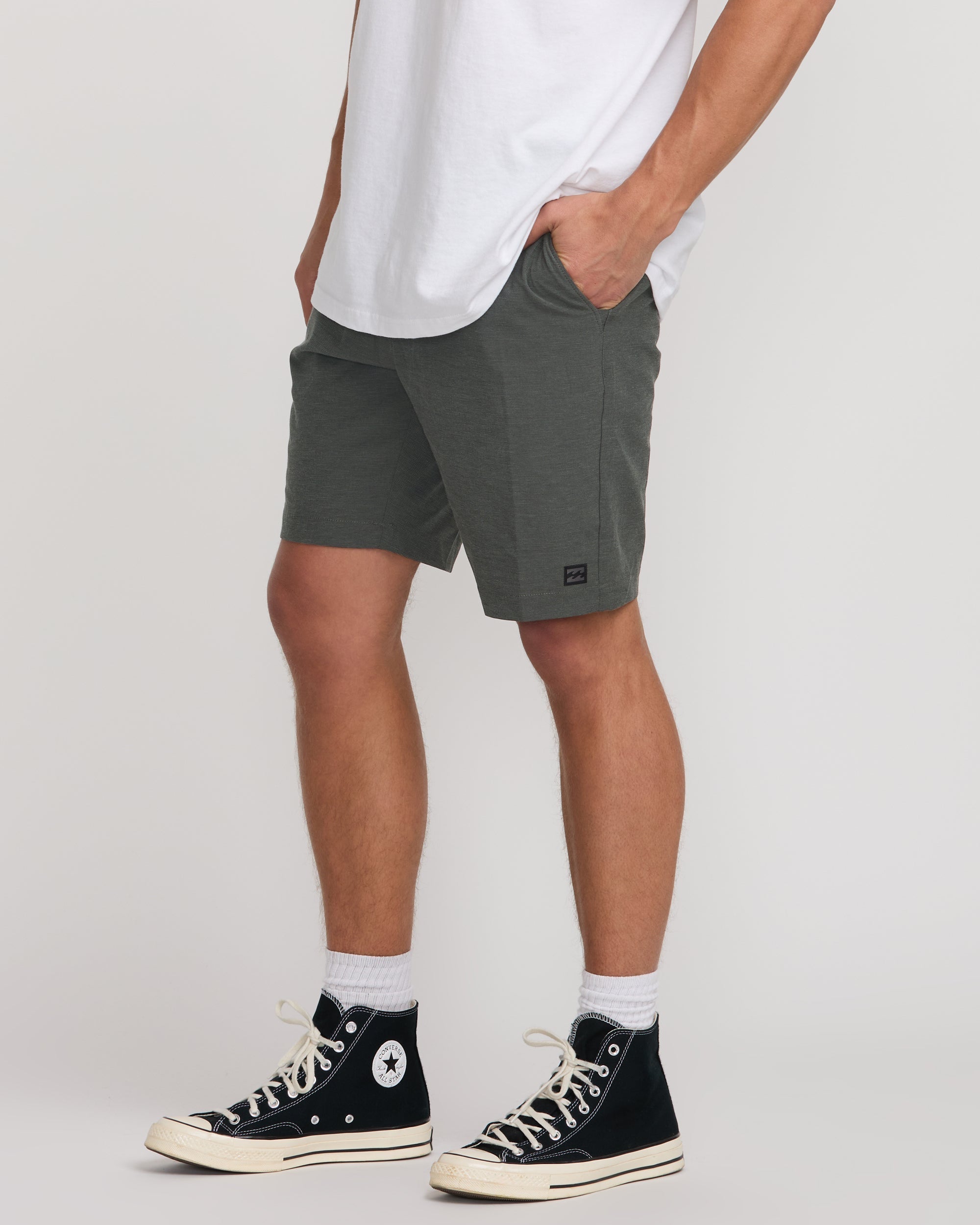 Billabong Crossfire Submersible 19 Hybrid Shorts - Asphalt