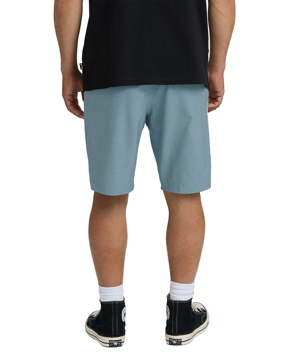Billabong Crossfire Submersible 19 Hybrid Shorts - Blue Fog