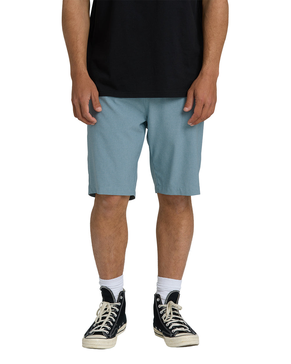 Billabong Crossfire Submersible 19 Hybrid Shorts - Blue Fog
