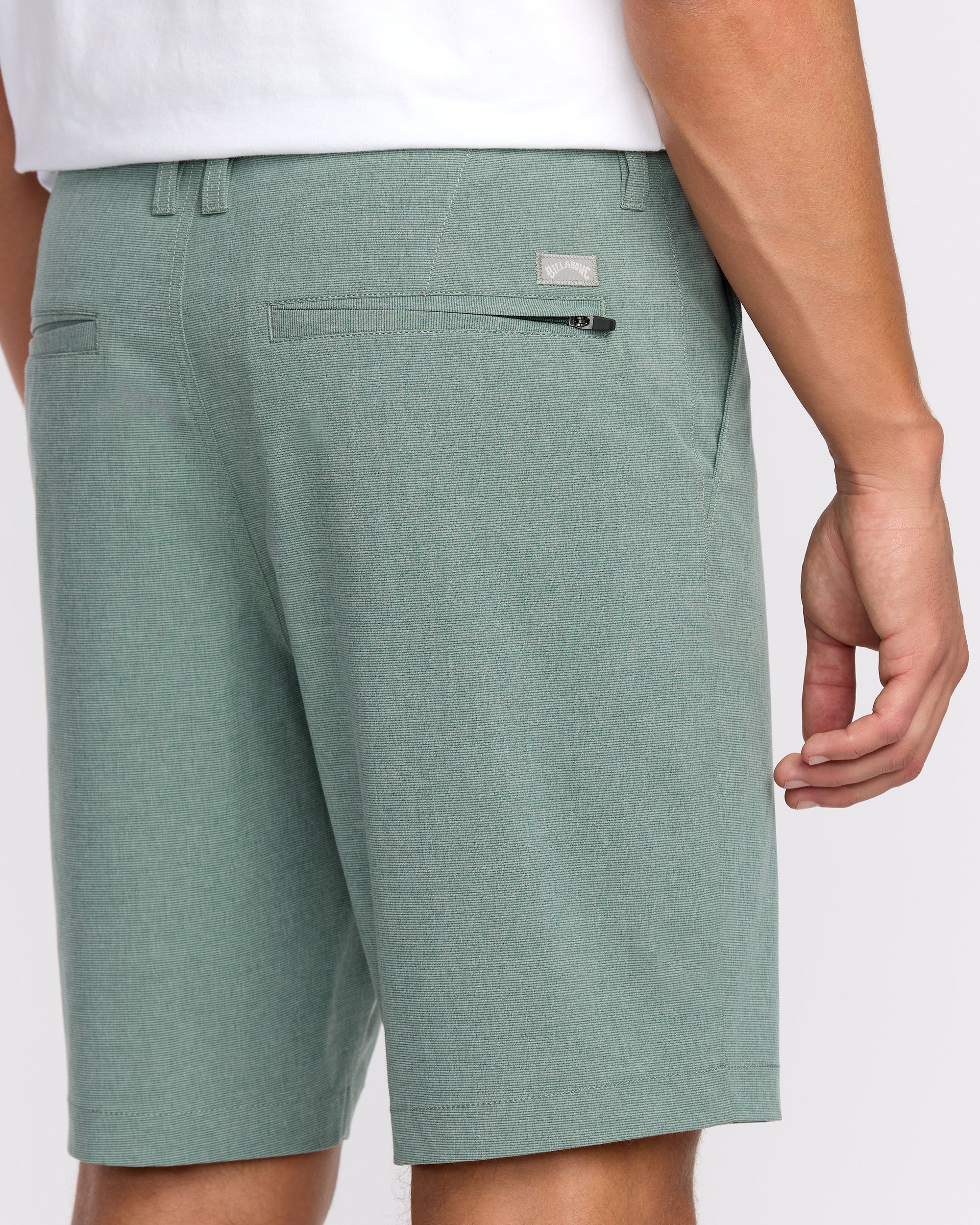 Billabong Crossfire Submersible 19 Hybrid Shorts - Green Ash