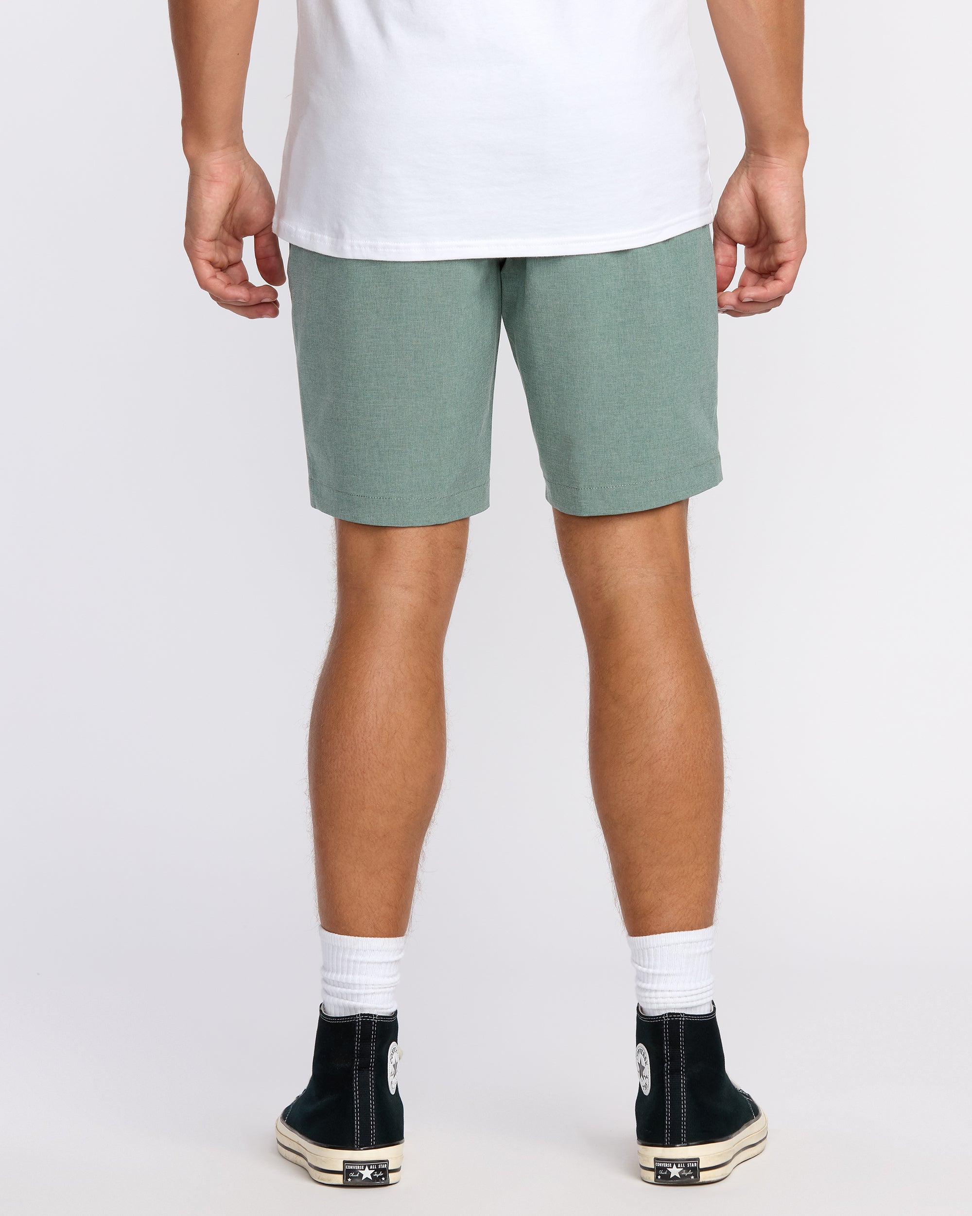 Billabong Crossfire Submersible 19 Hybrid Shorts - Green Ash