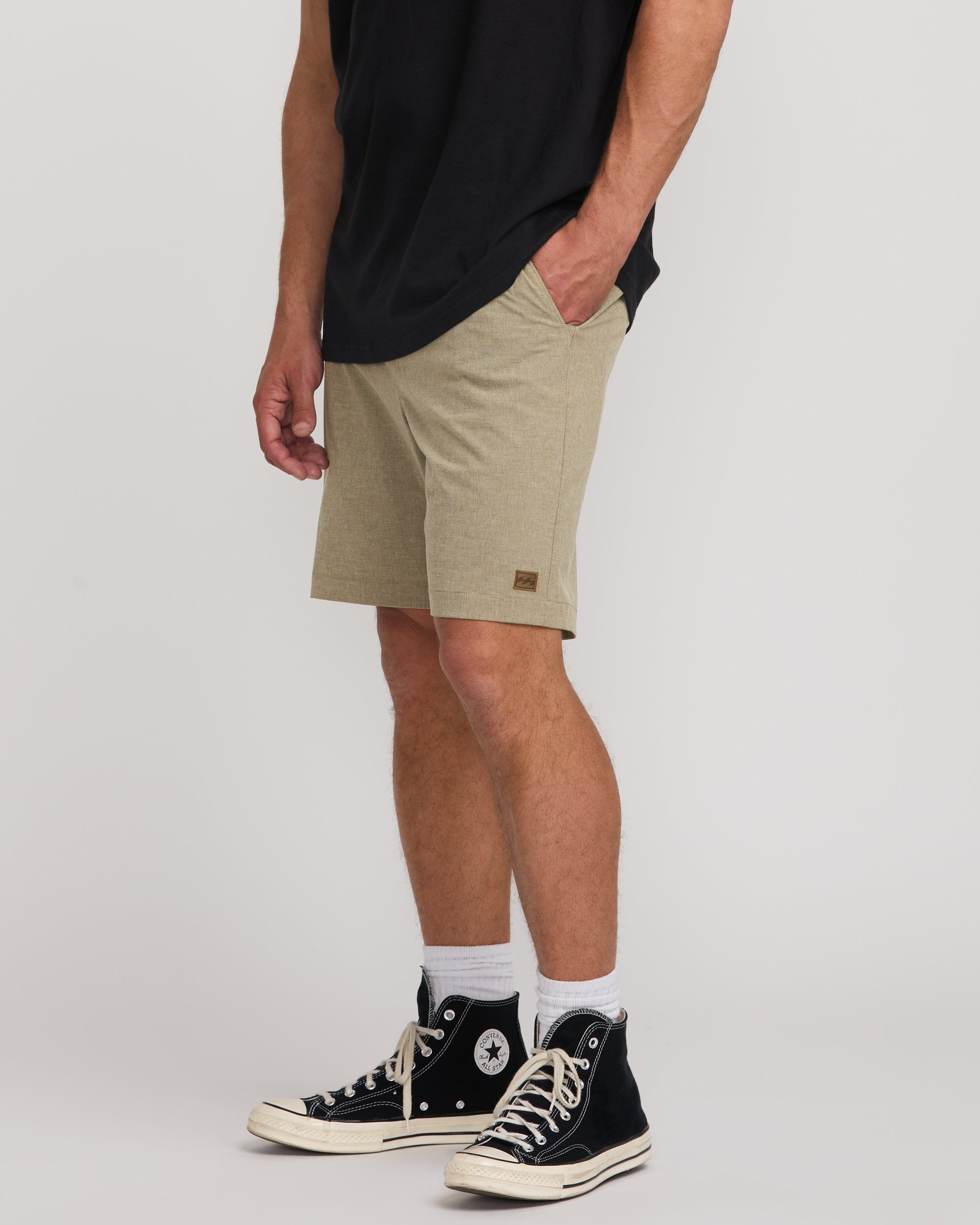 Billabong Crossfire Submersible 19 Hybrid Shorts - Khaki
