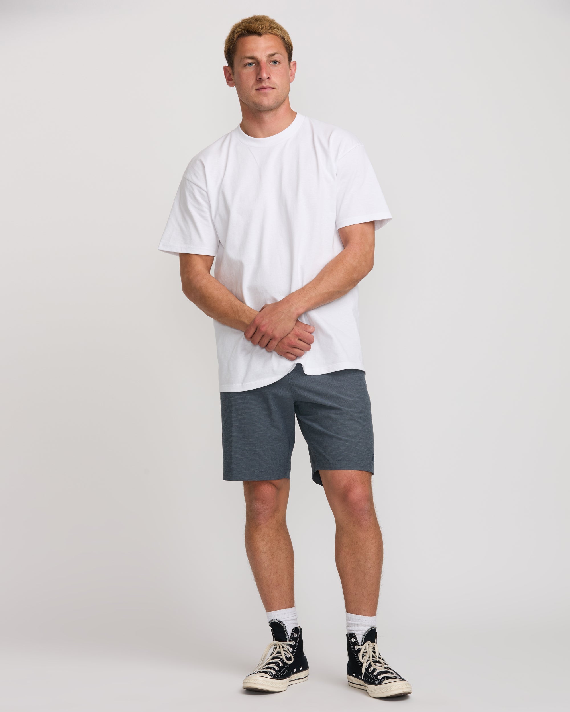 Billabong Crossfire Submersible 19 Hybrid Shorts - Navy