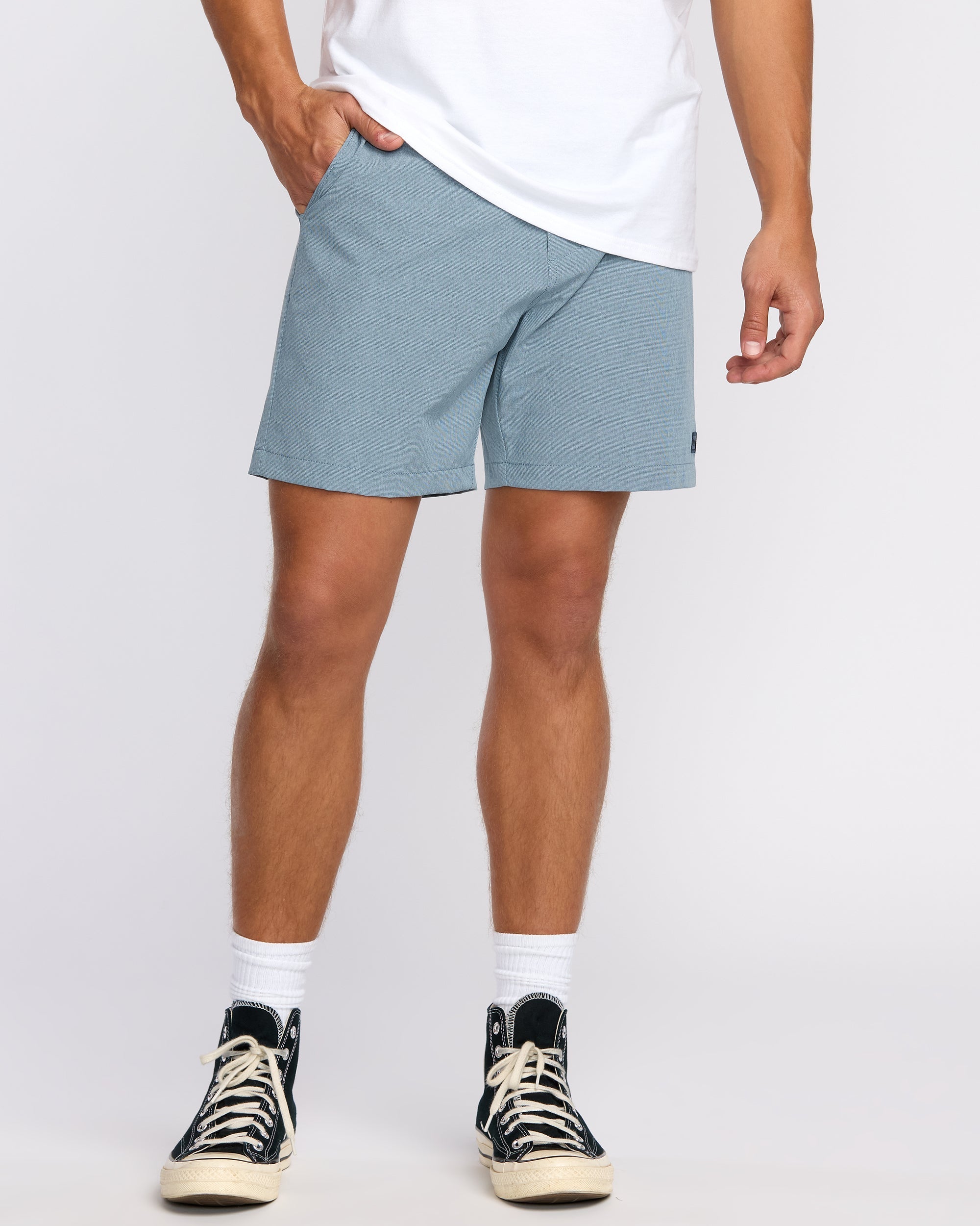 Billabong Crossfire Submersible 17 Hybrid Shorts - Slate Blue