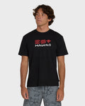 Billabong Kahili Hawaii Regular Short Sleeve Tee - Black