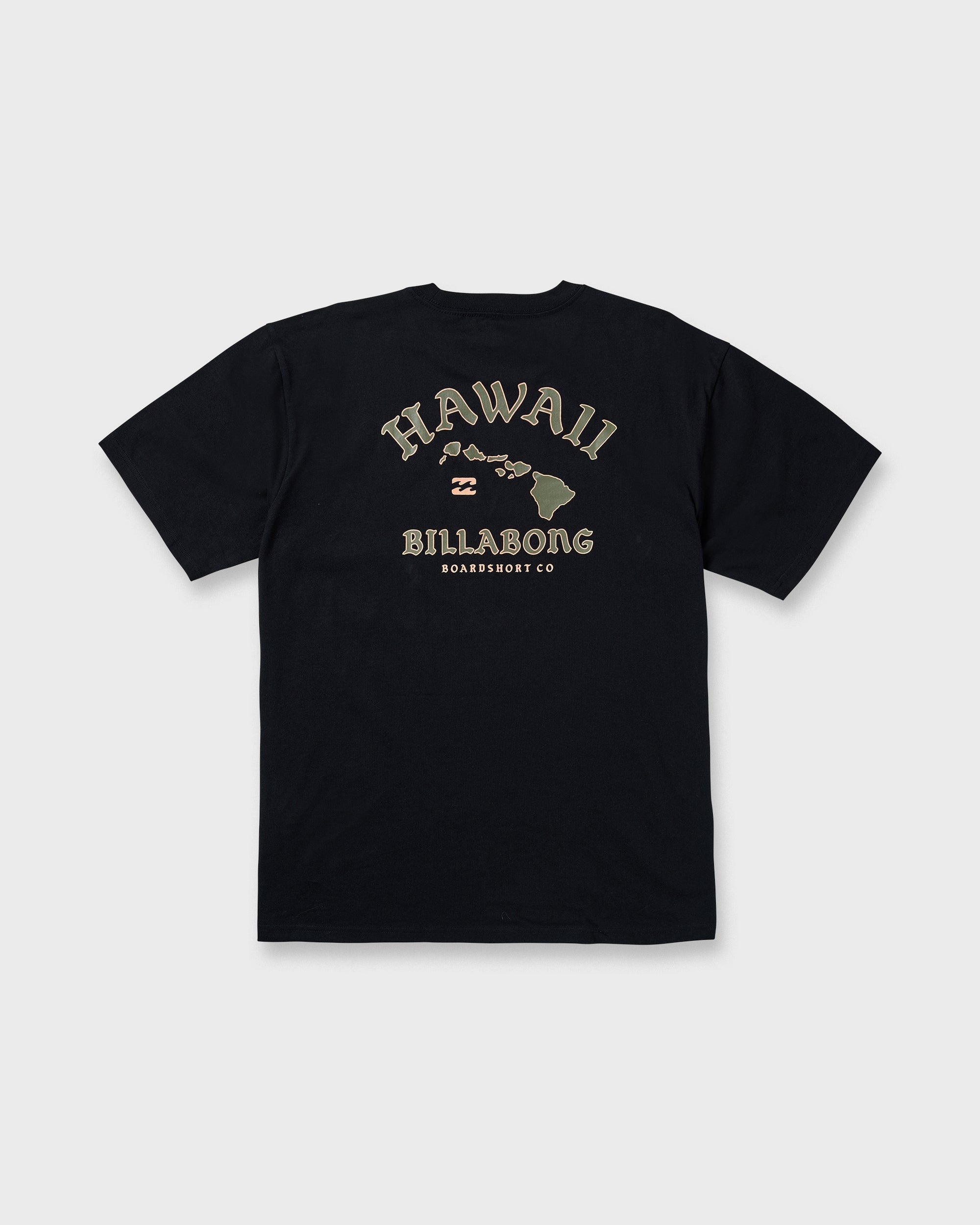 Billabong Island Chain Hawaii Regular Short Sleeve Tee - Black