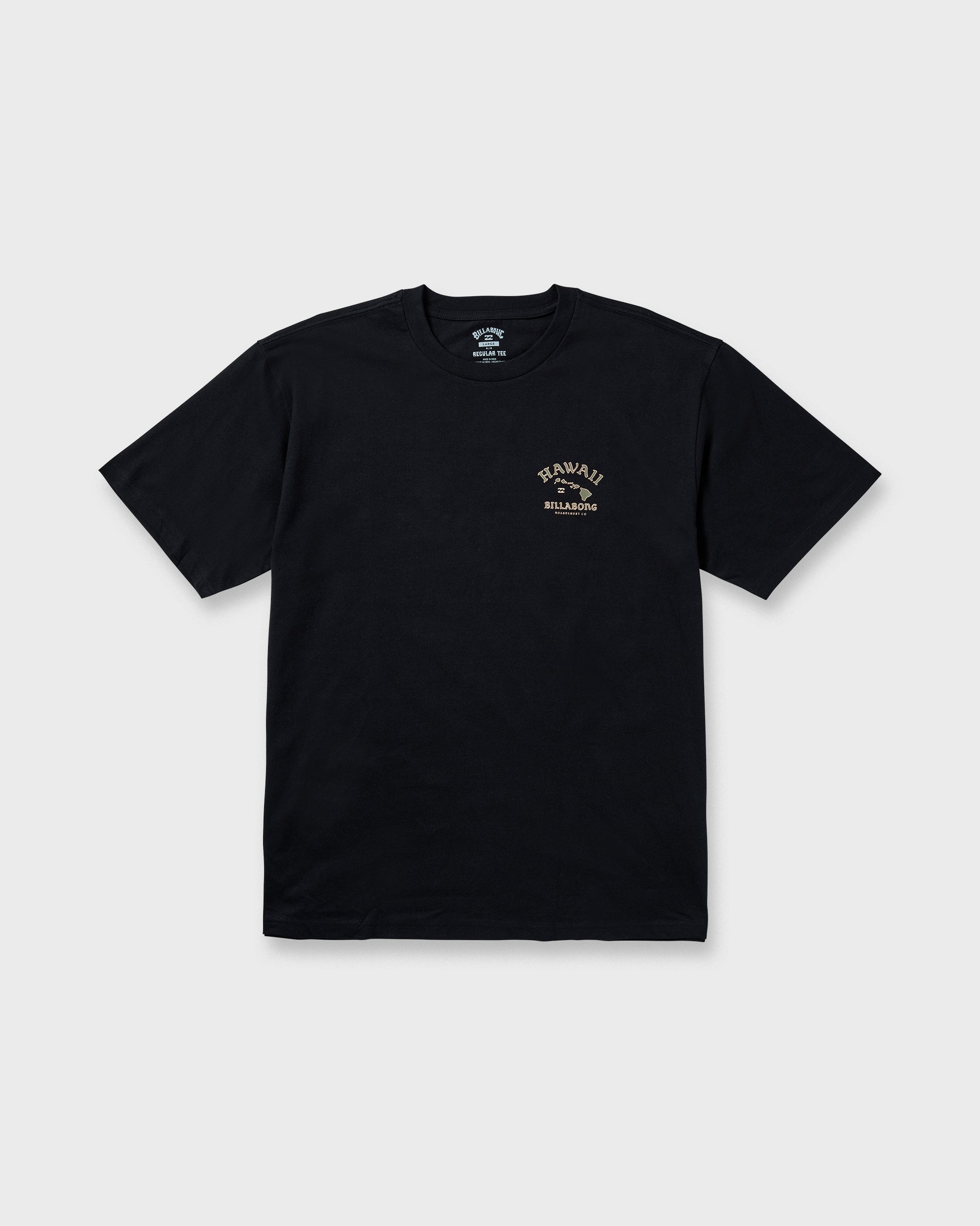 Billabong Island Chain Hawaii Regular Short Sleeve Tee - Black