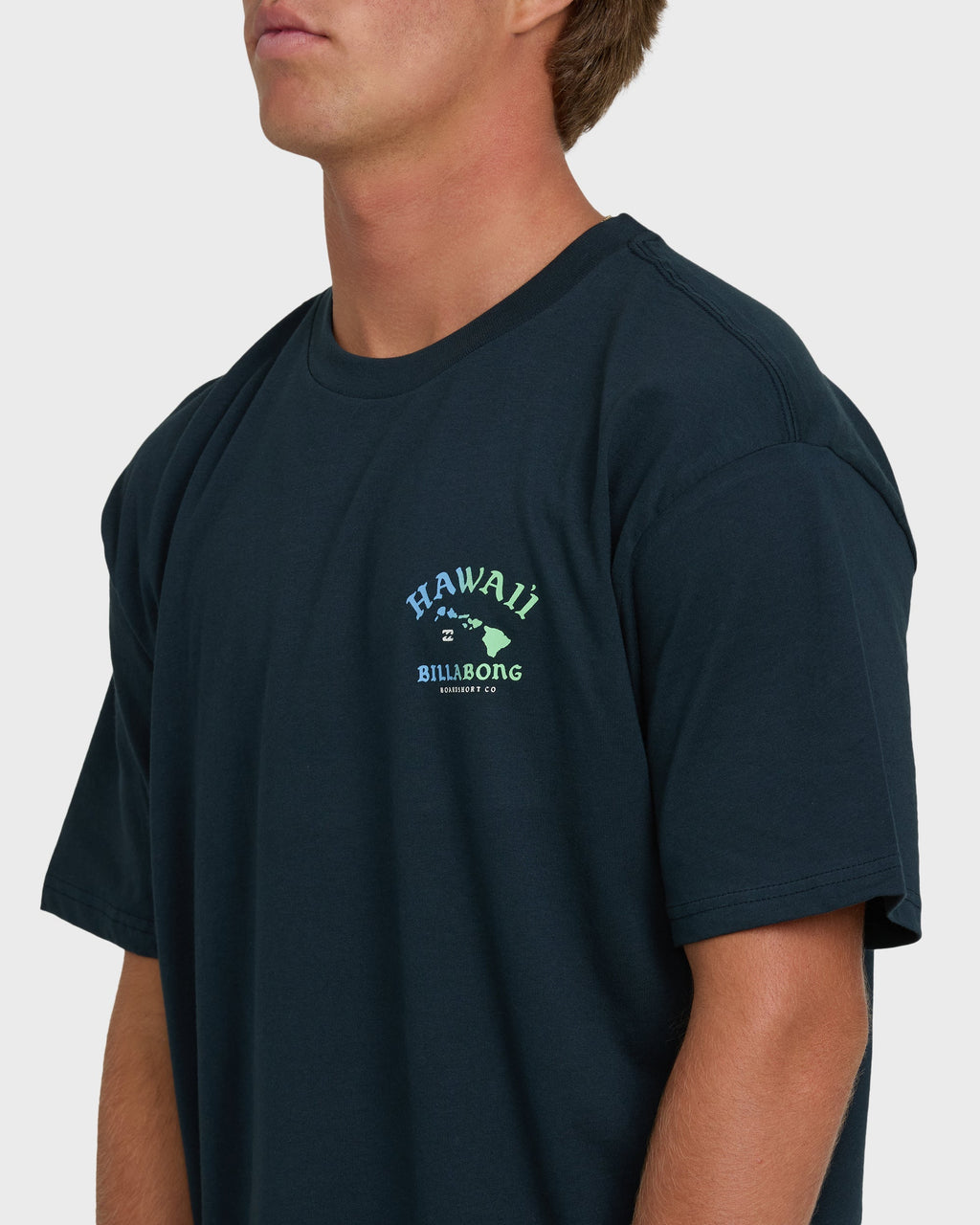 Billabong Island Chain Hawaii Regular Short Sleeve Tee - Navy