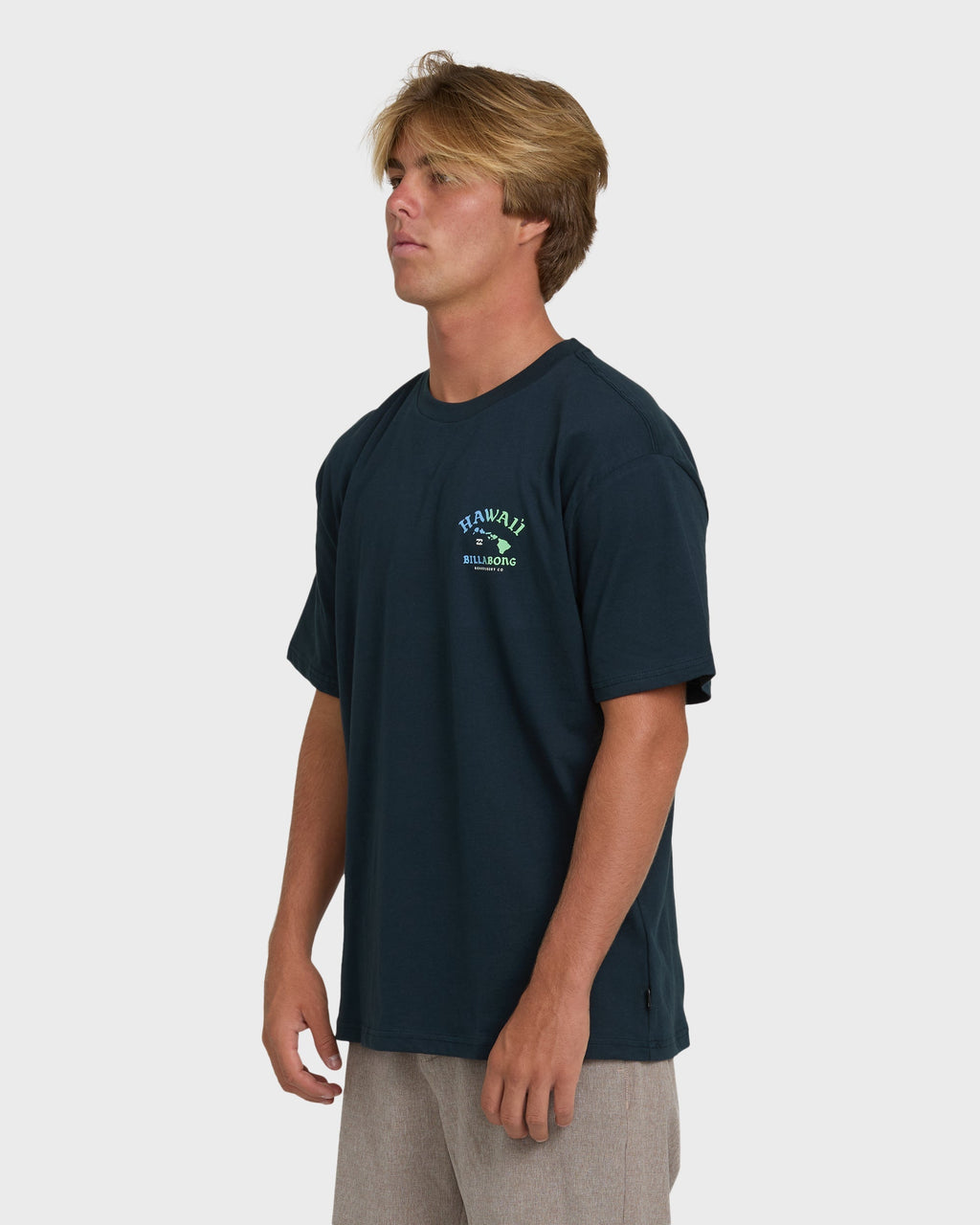 Billabong Island Chain Hawaii Regular Short Sleeve Tee - Navy