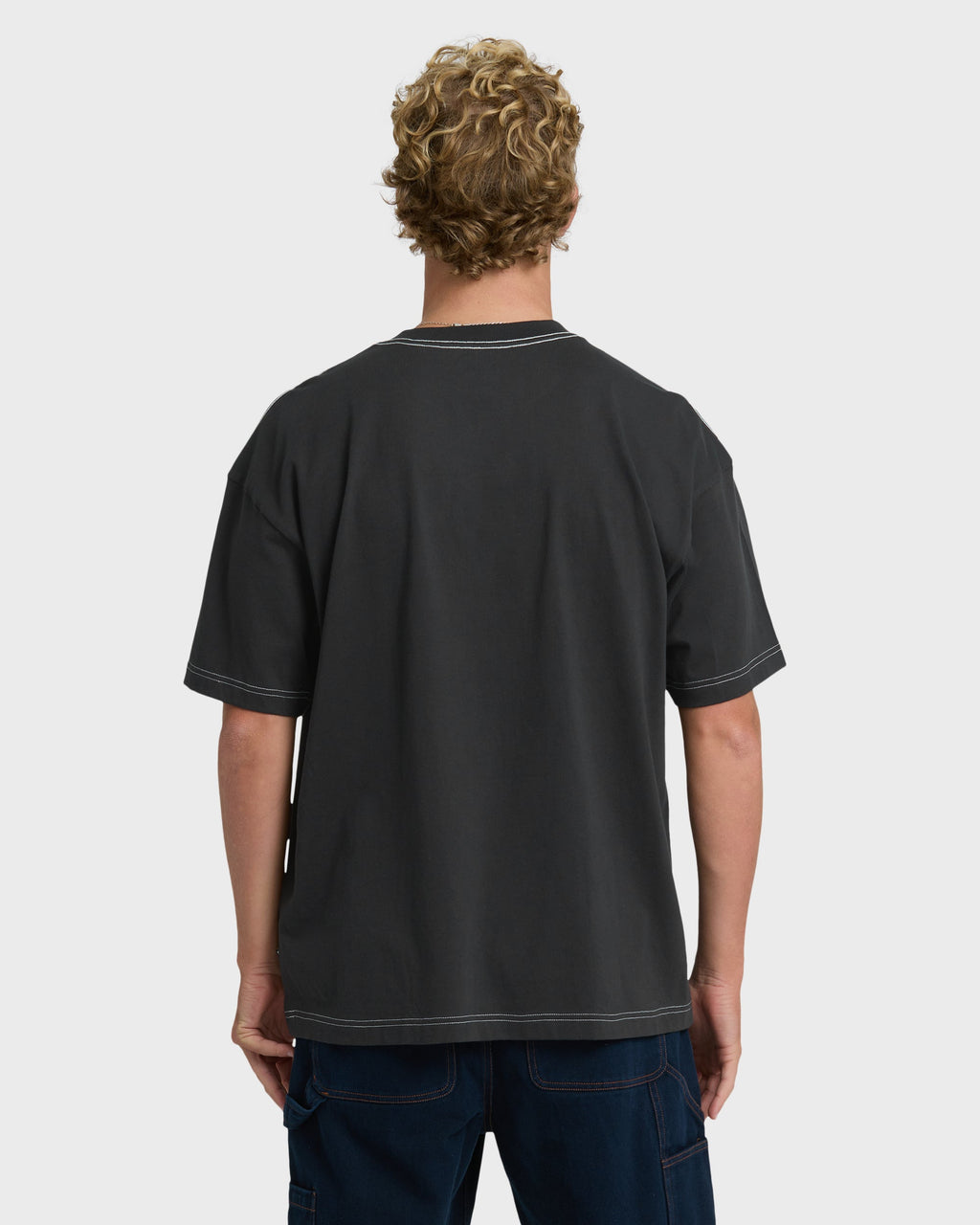 Billabong Bad Dog Og Short Sleeve T-Shirt - Black Vintage