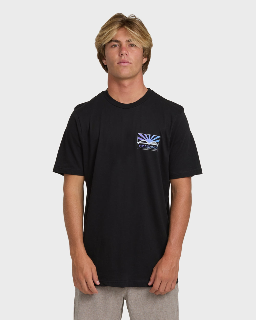 Billabong Haleiwa Rising Sun Short Sleeve T-Shirt - Black