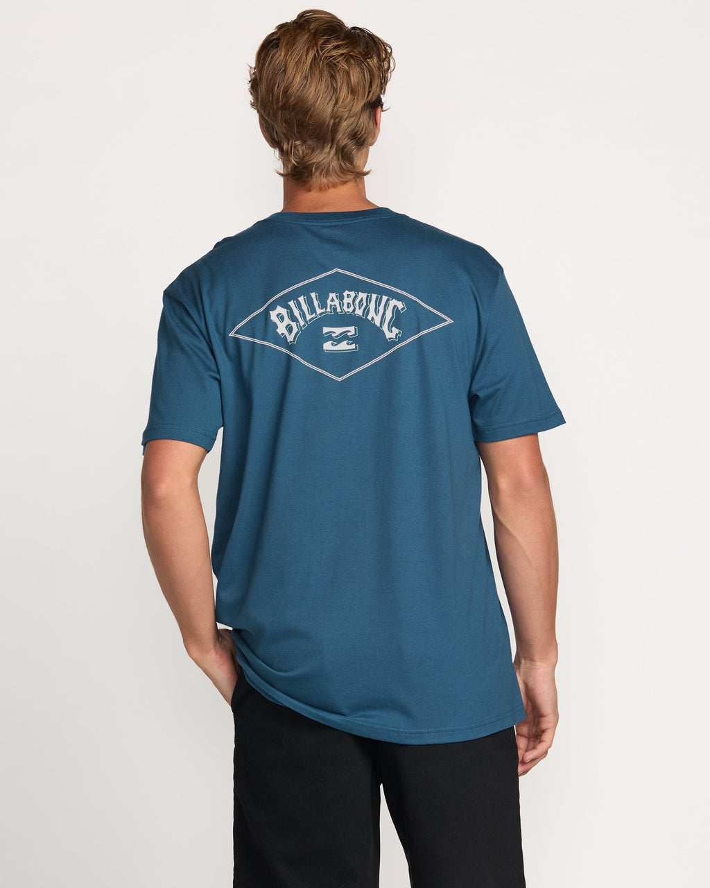 Billabong Diamond Arch Premium Tee - Deep Blue
