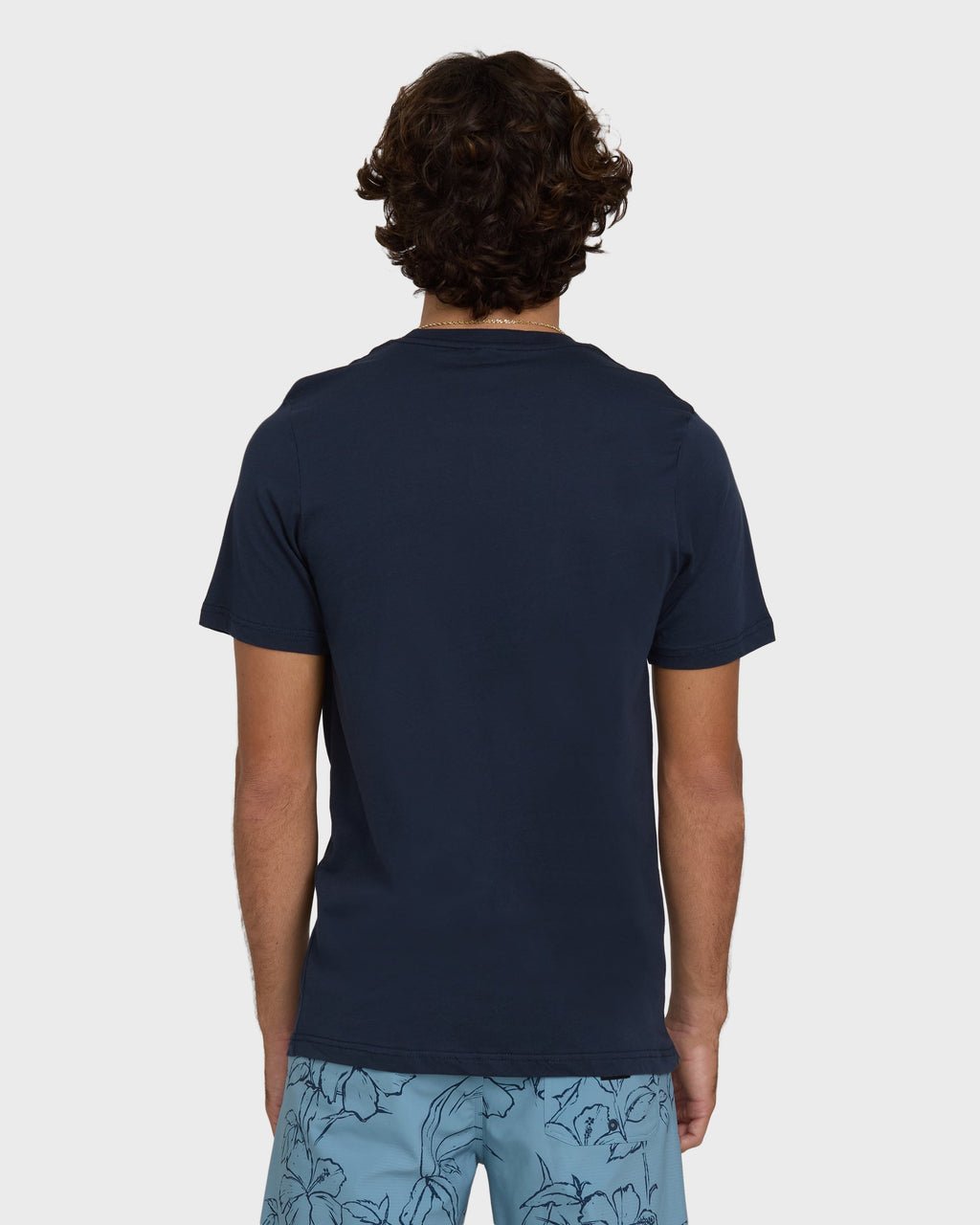Billabong Haleiwa Palm Short Sleeve T-Shirt - Navy