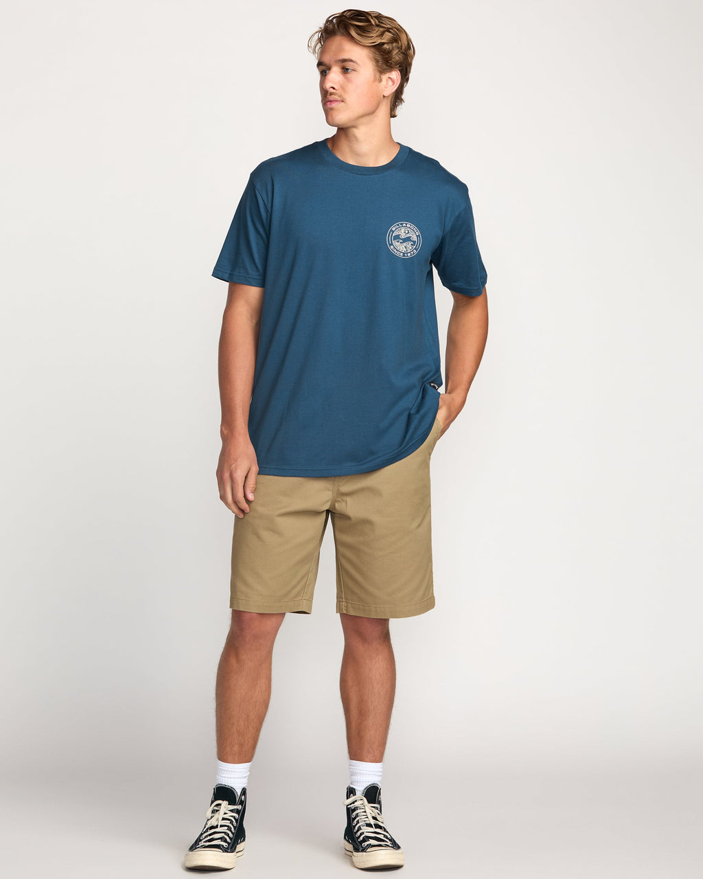 Billabong Hollow Premium Tee - Deep Blue