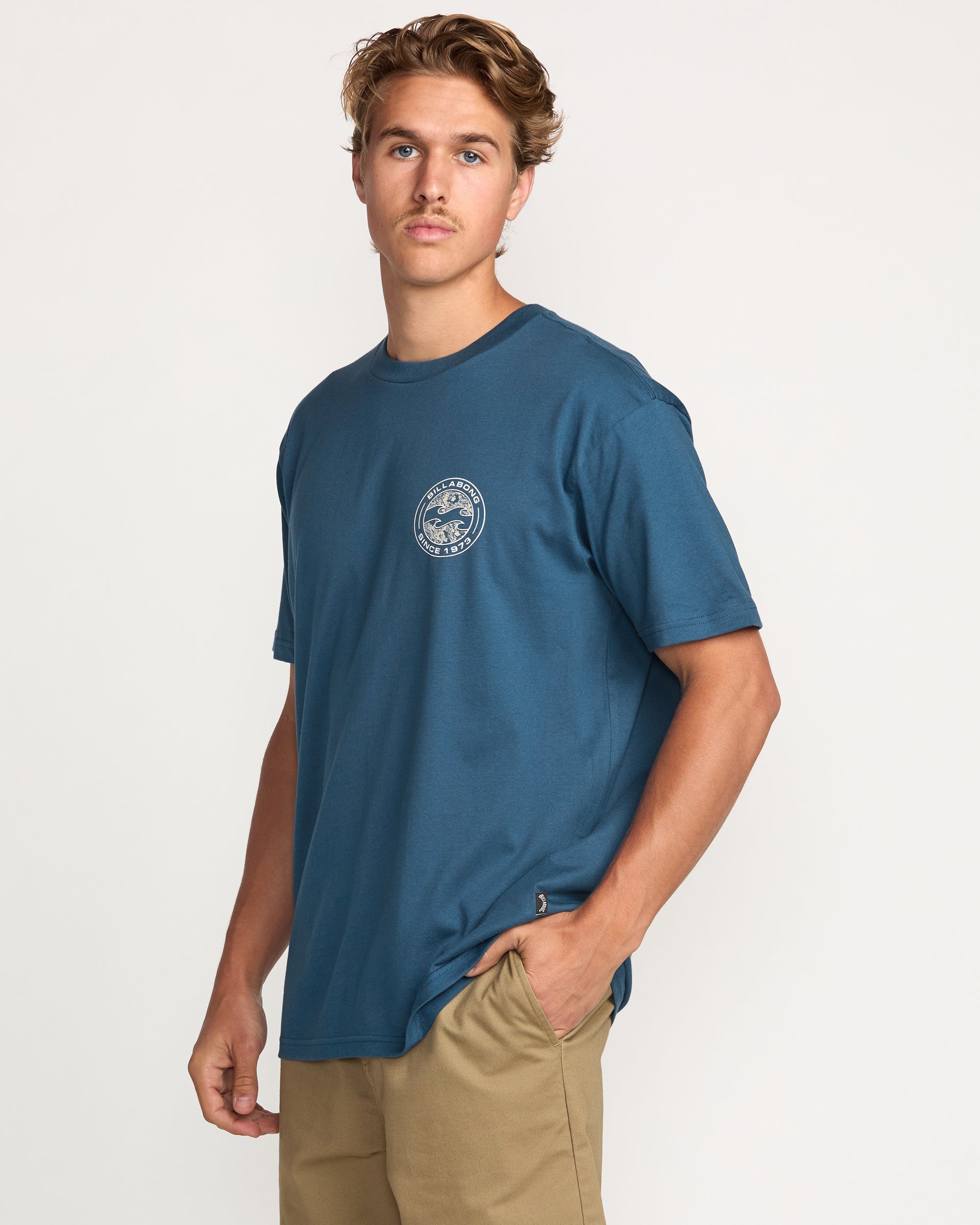 Billabong Hollow Premium Tee - Deep Blue