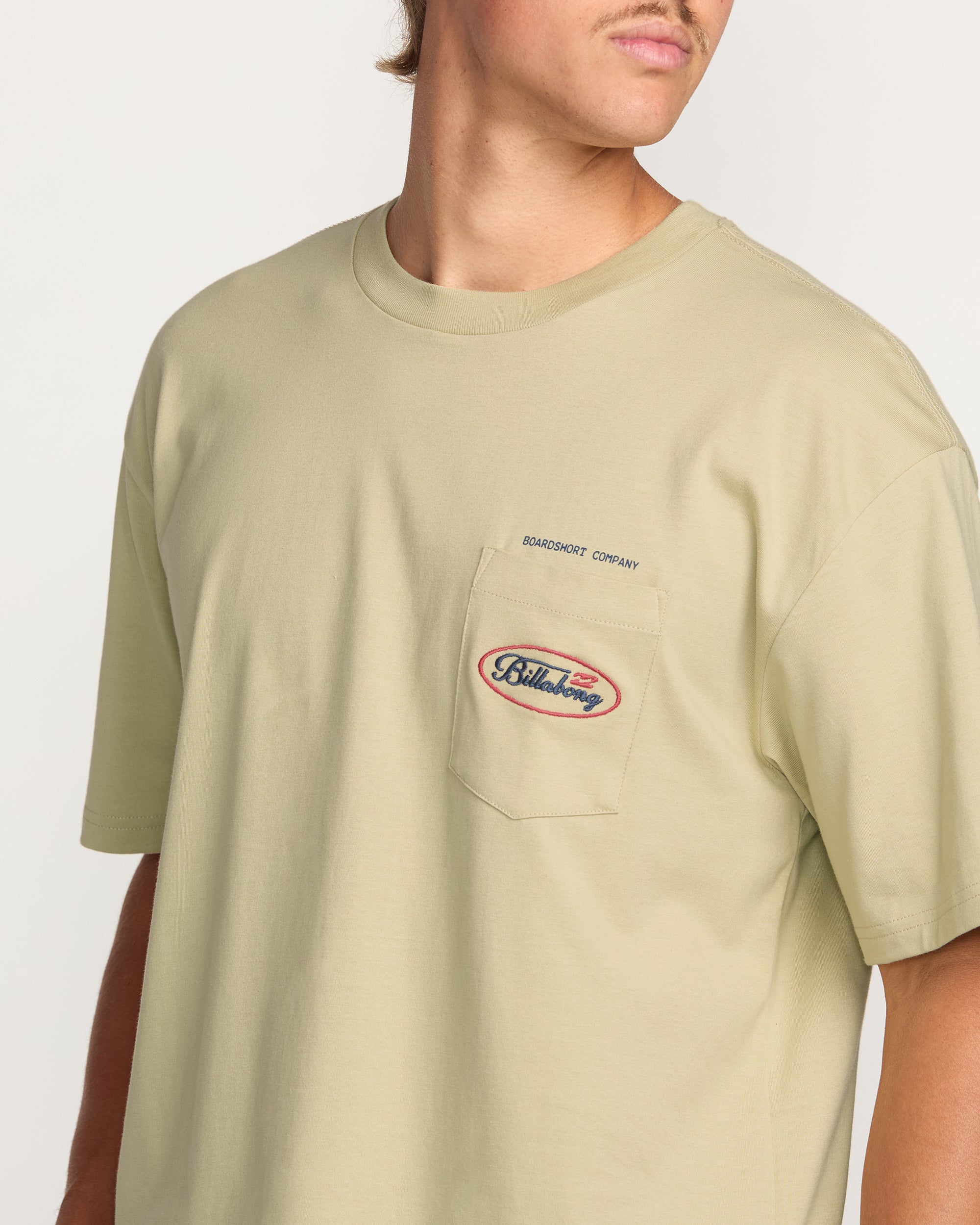 Billabong Bad Dog Pocket Regular Tee - Desert