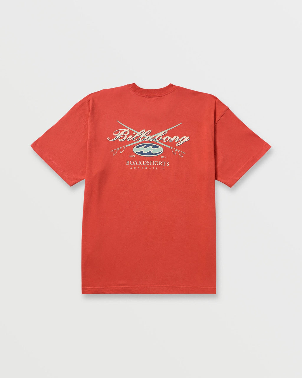 Billabong Crossboards OG Tee - Burnt Red
