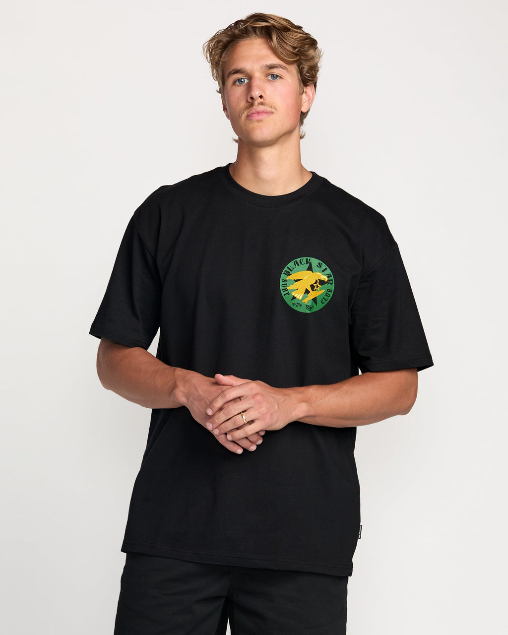 Billabong Billabong x Mami Wata Black Star Regular Tee - Black