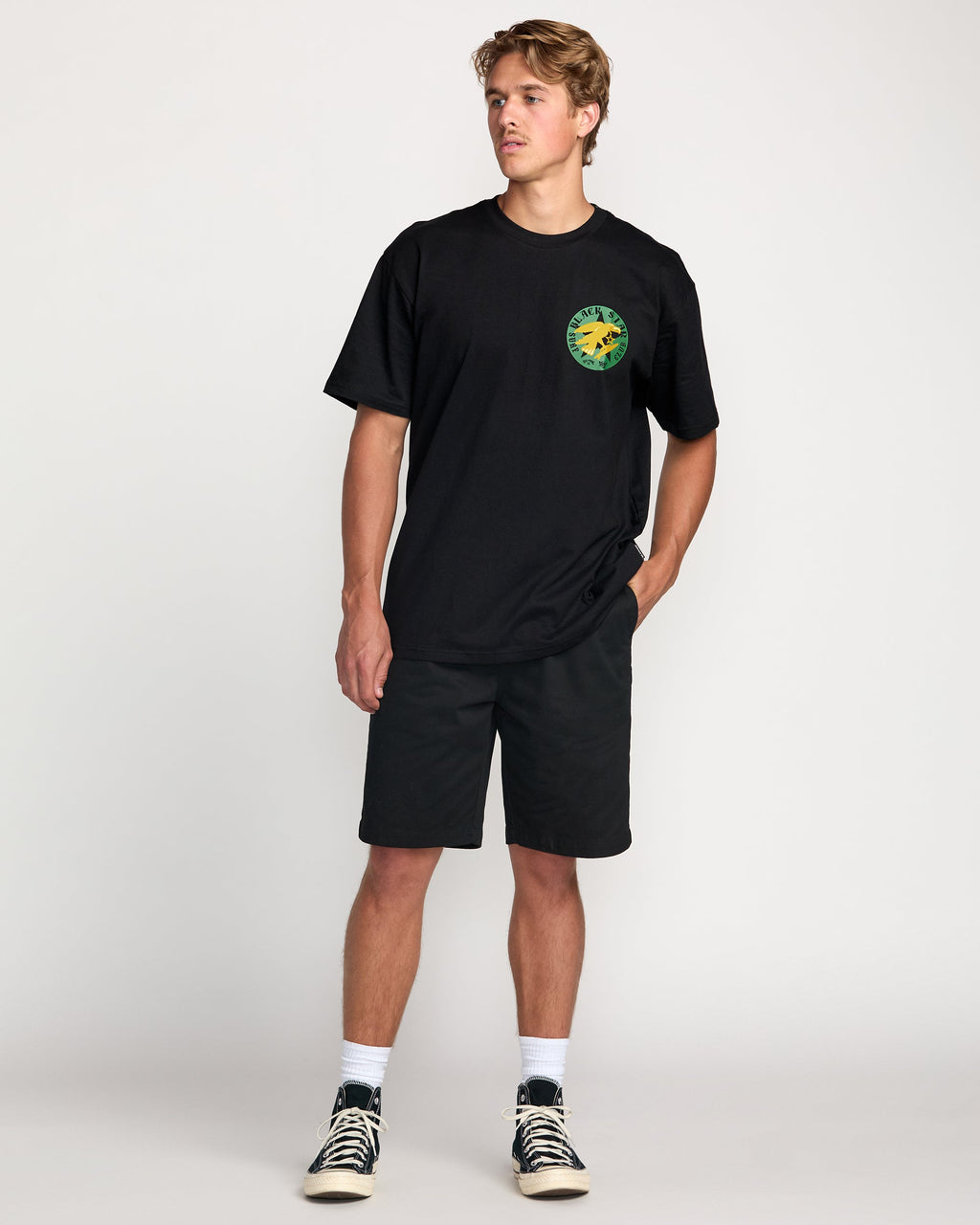 Billabong Billabong x Mami Wata Black Star Regular Tee - Black