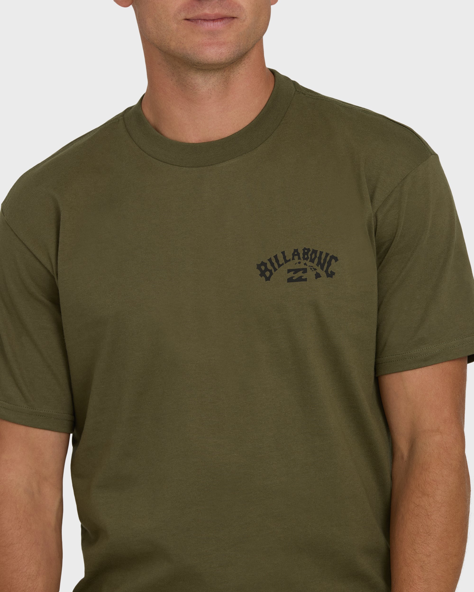 Billabong Arch Hi Regular Short Sleeve T-Shirt - Military