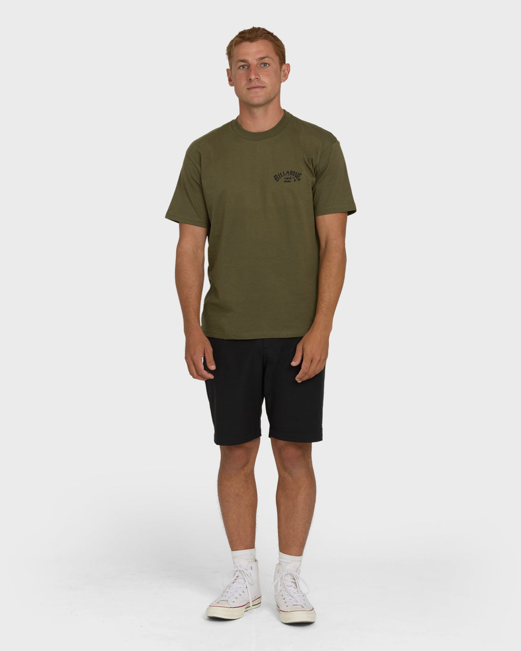 Billabong Arch Hi Regular Short Sleeve T-Shirt - Military