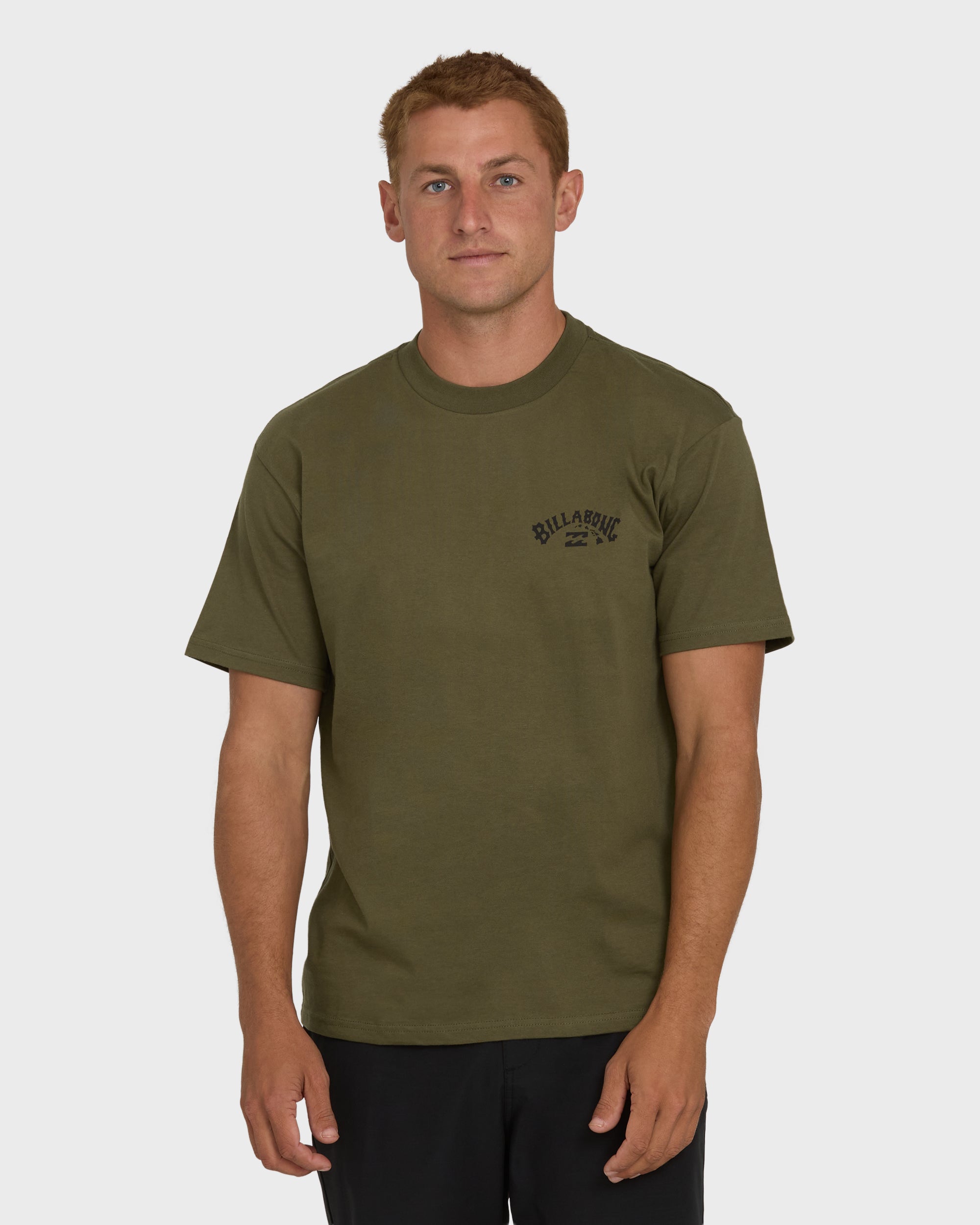 Billabong Arch Hi Regular Short Sleeve T-Shirt - Military
