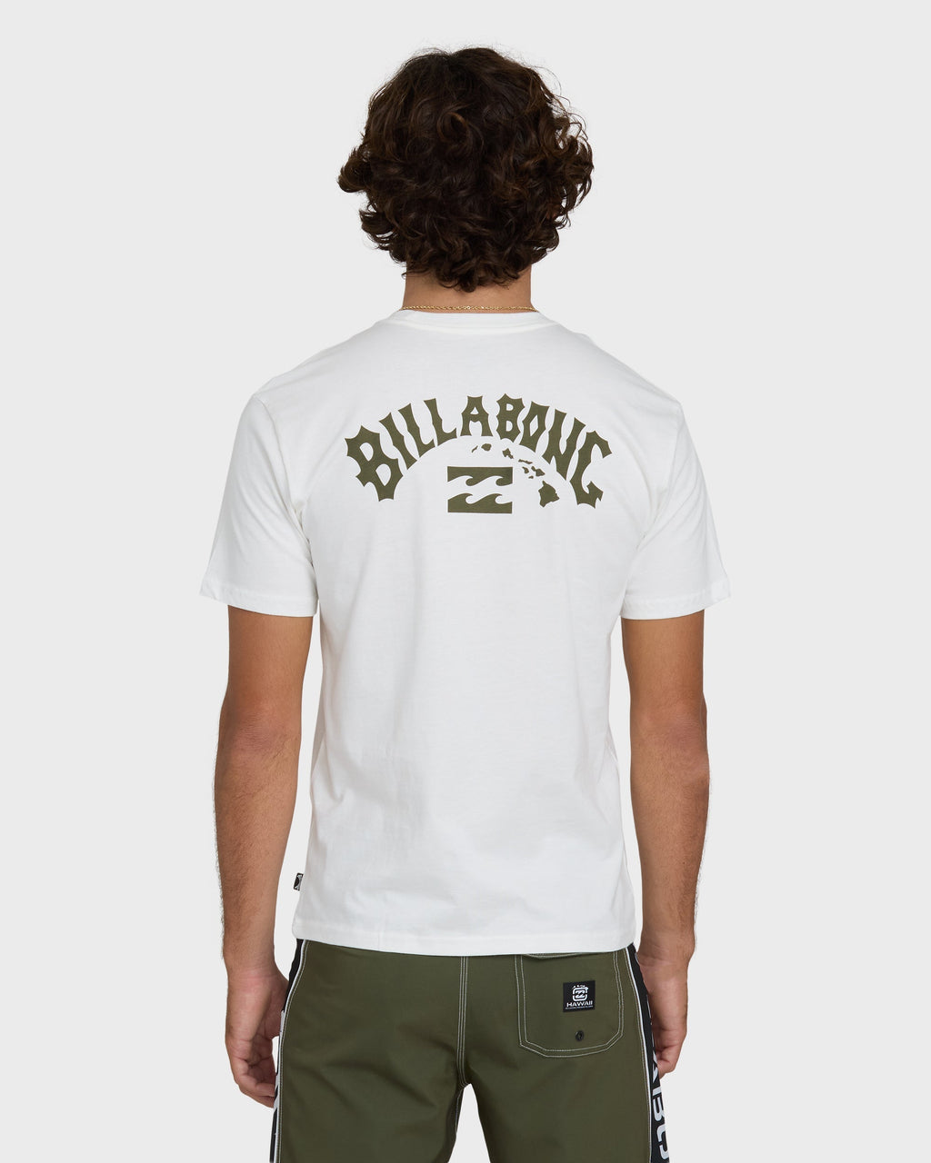Billabong Arch Hi Regular Short Sleeve T-Shirt - Off White