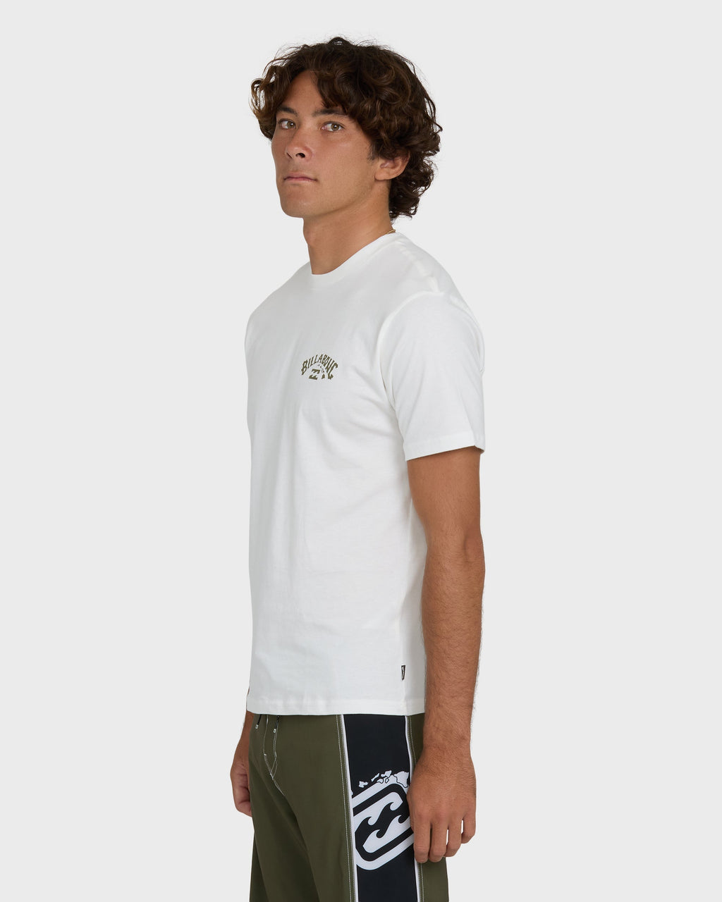 Billabong Arch Hi Regular Short Sleeve T-Shirt - Off White