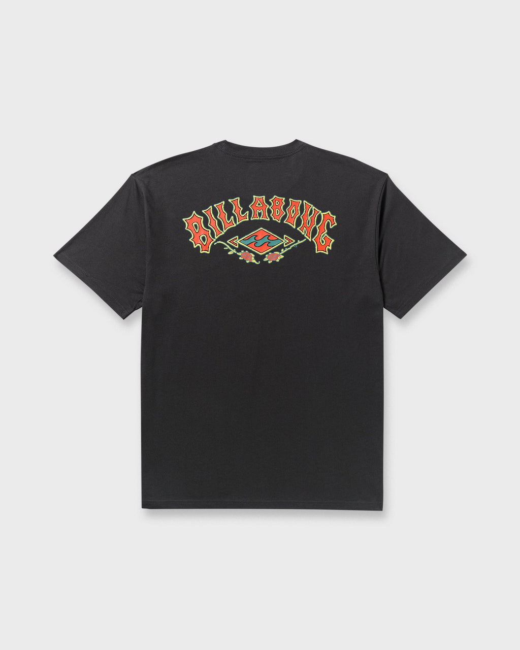 Billabong Rose Arch Regular Short Sleeve T-Shirt - Washed Black