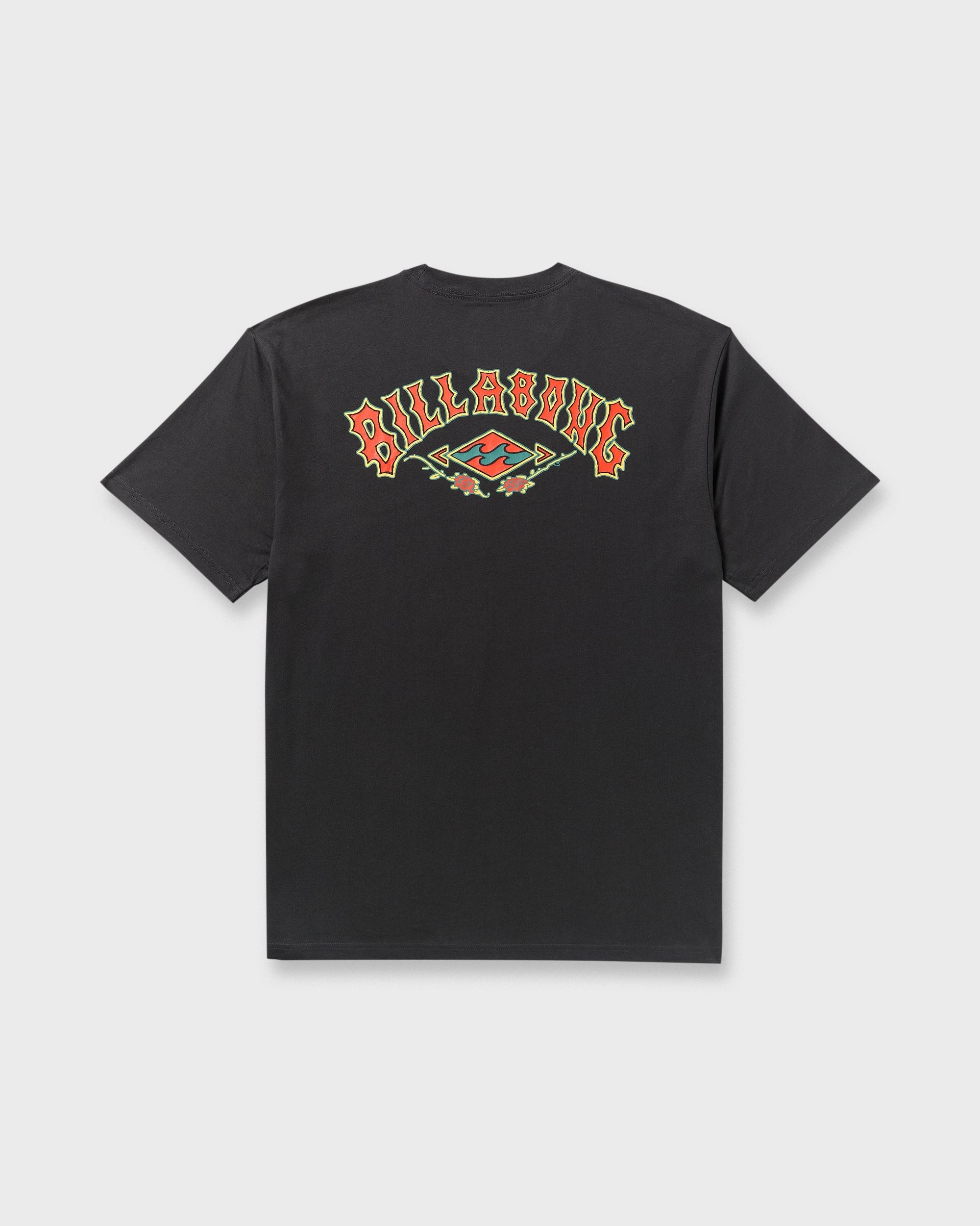 Billabong Rose Arch Regular Short Sleeve T-Shirt - Washed Black