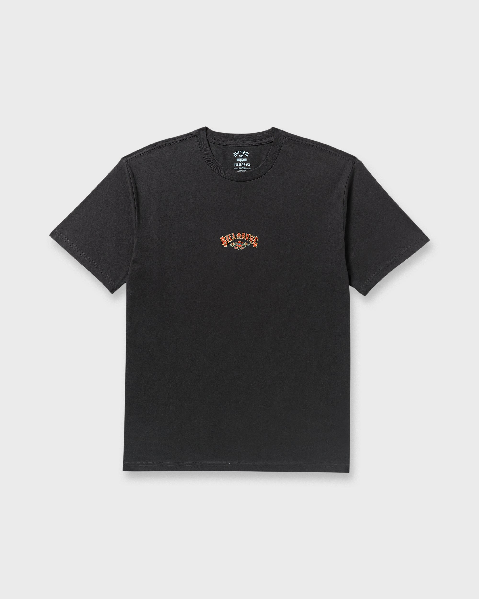 Billabong Rose Arch Regular Short Sleeve T-Shirt - Washed Black
