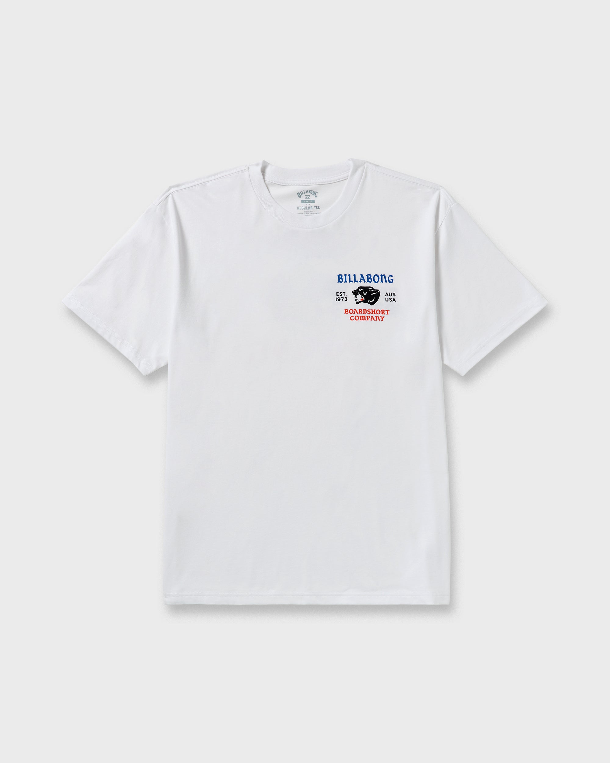 Billabong Formidable Regular Short Sleeve T-Shirt - White