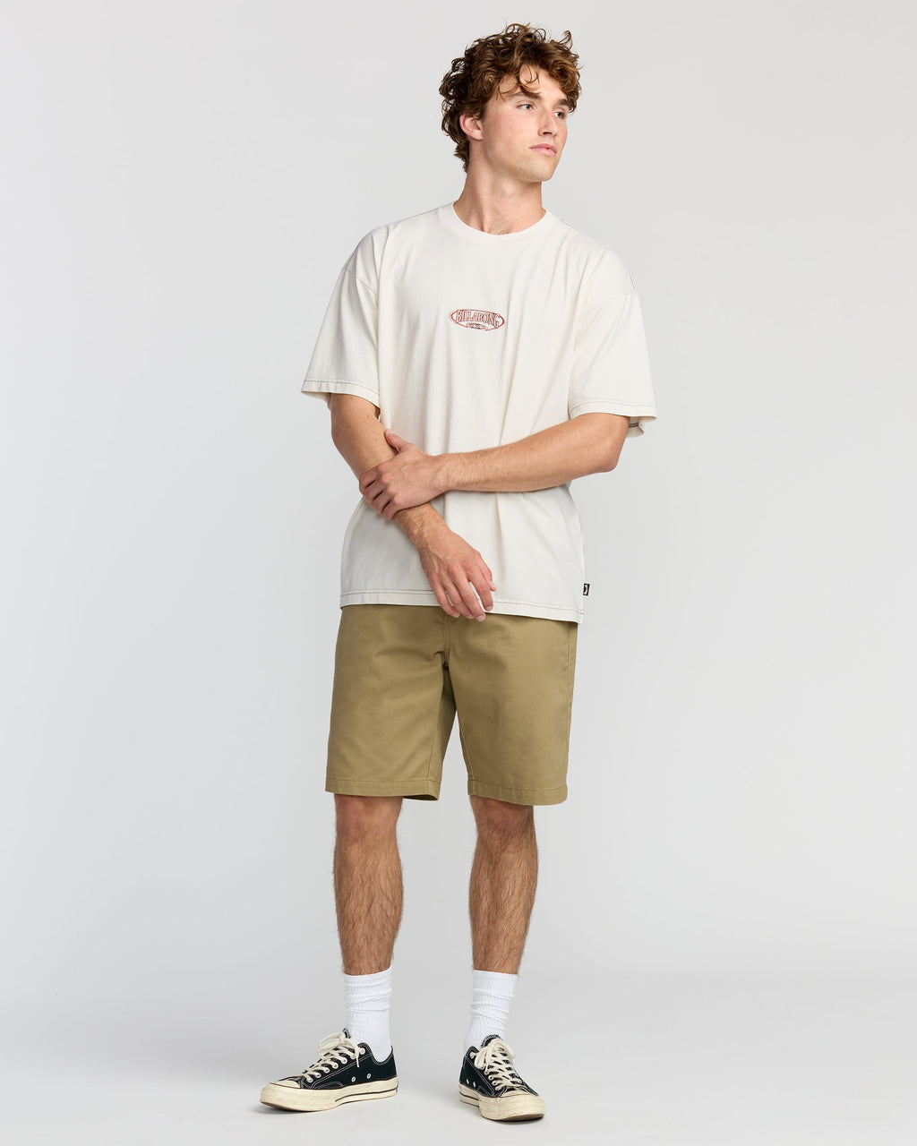 Billabong Bad Dog OG Short Sleeve T-Shirt - Cement